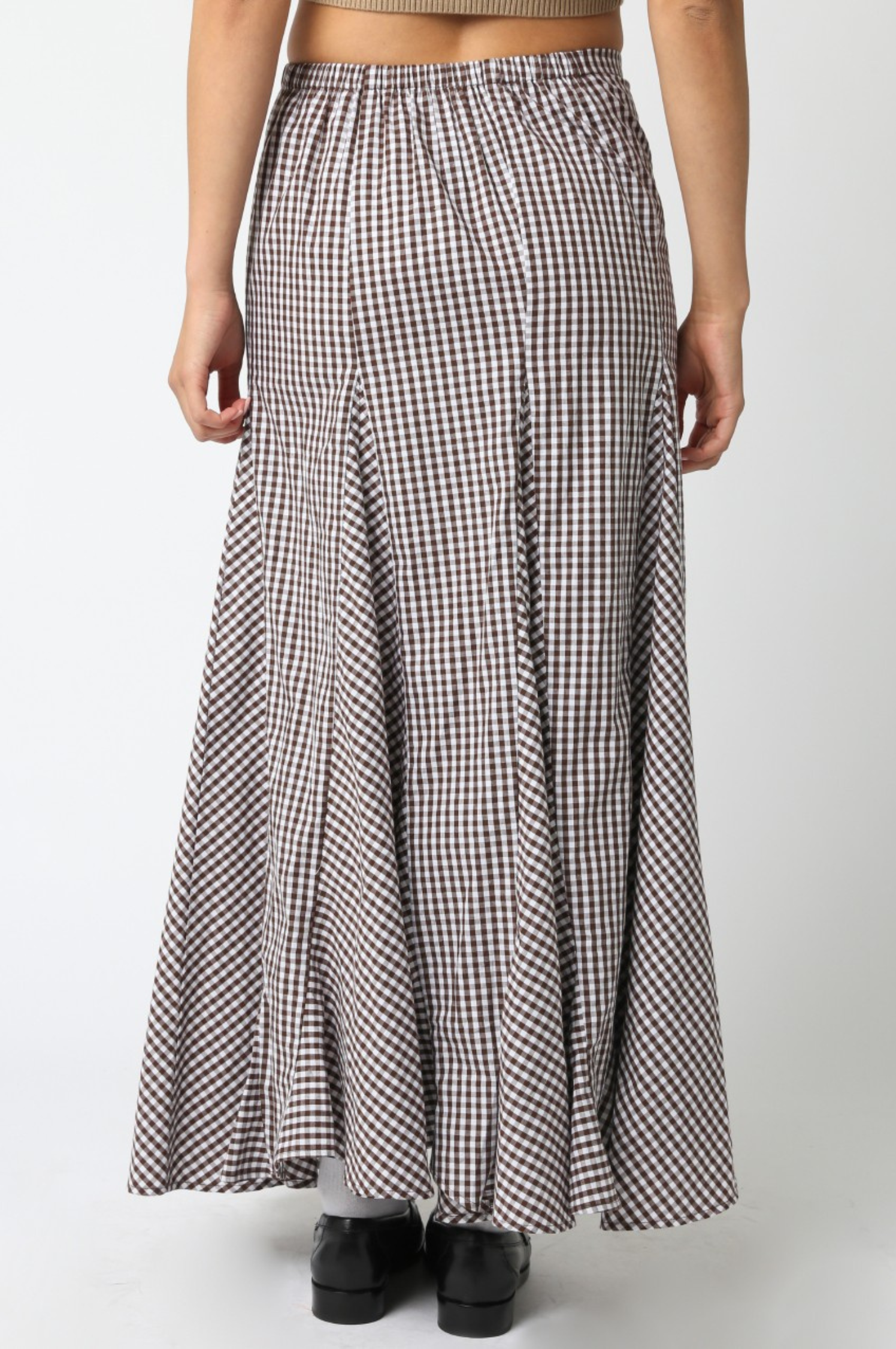 Alex Checkered Skirt