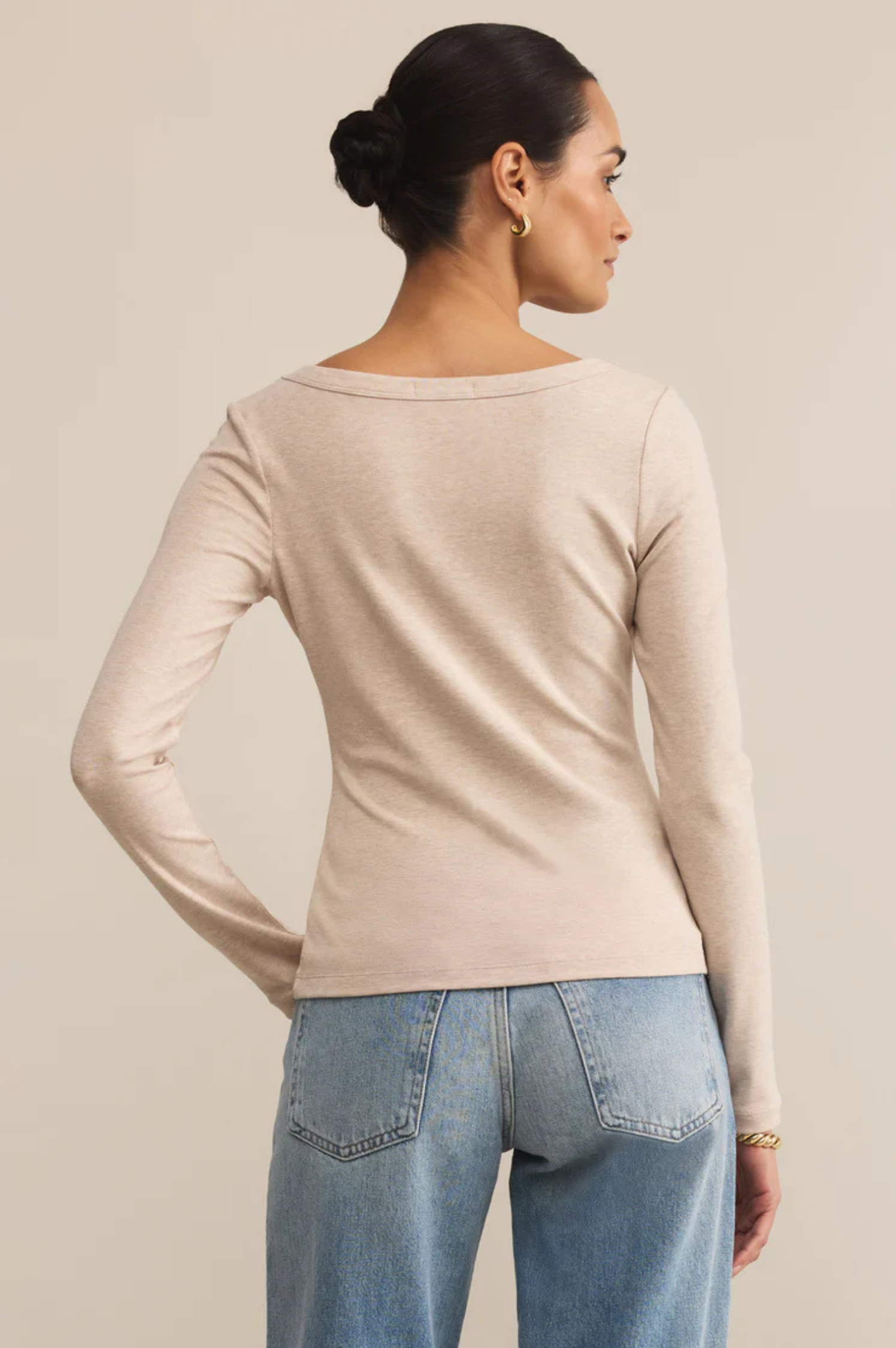 Second Skin Scoop Neck Top