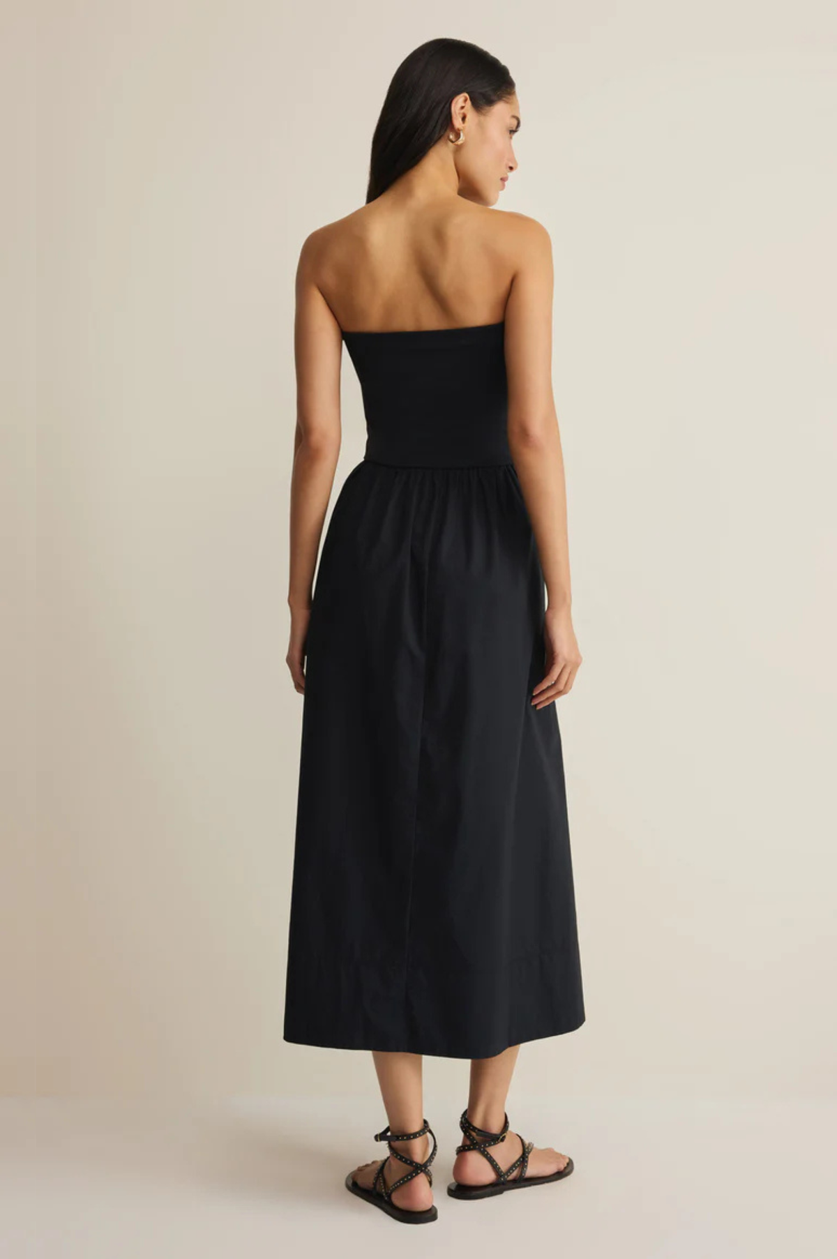 Sunsought Strapless Midi Dress