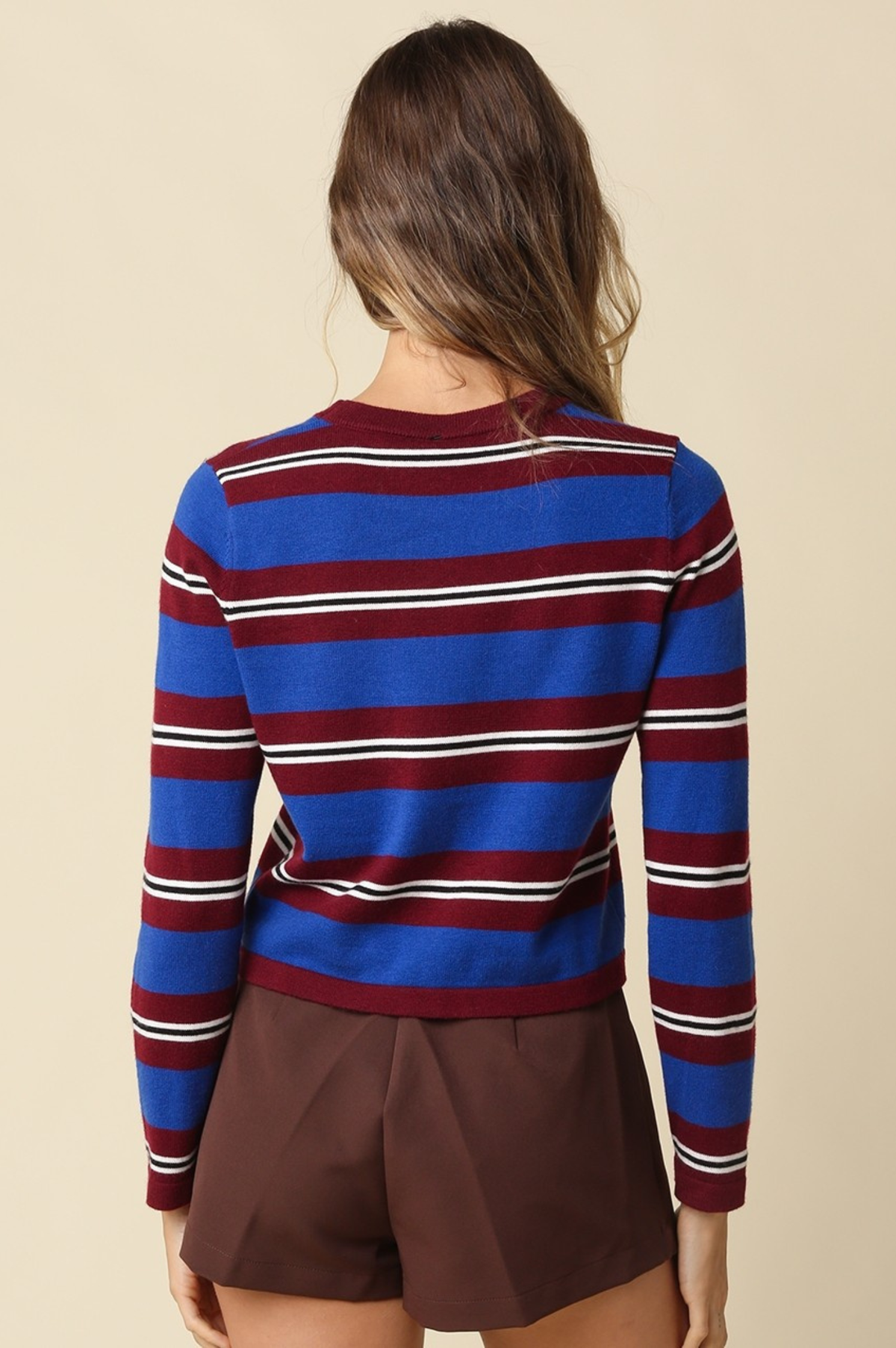 ADDISON STRIPE KNIT TOP