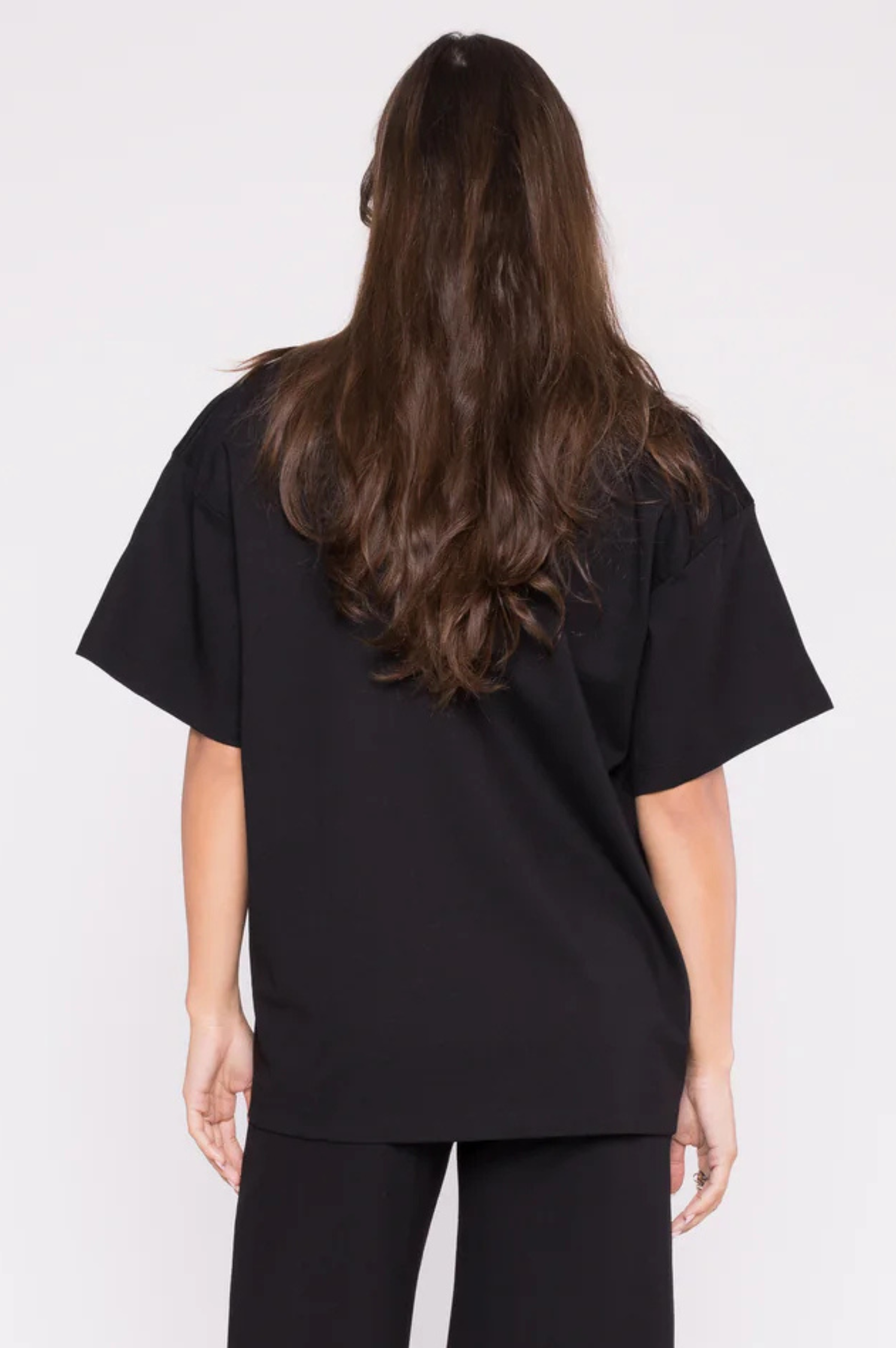 Ponte Knit Big Shirt