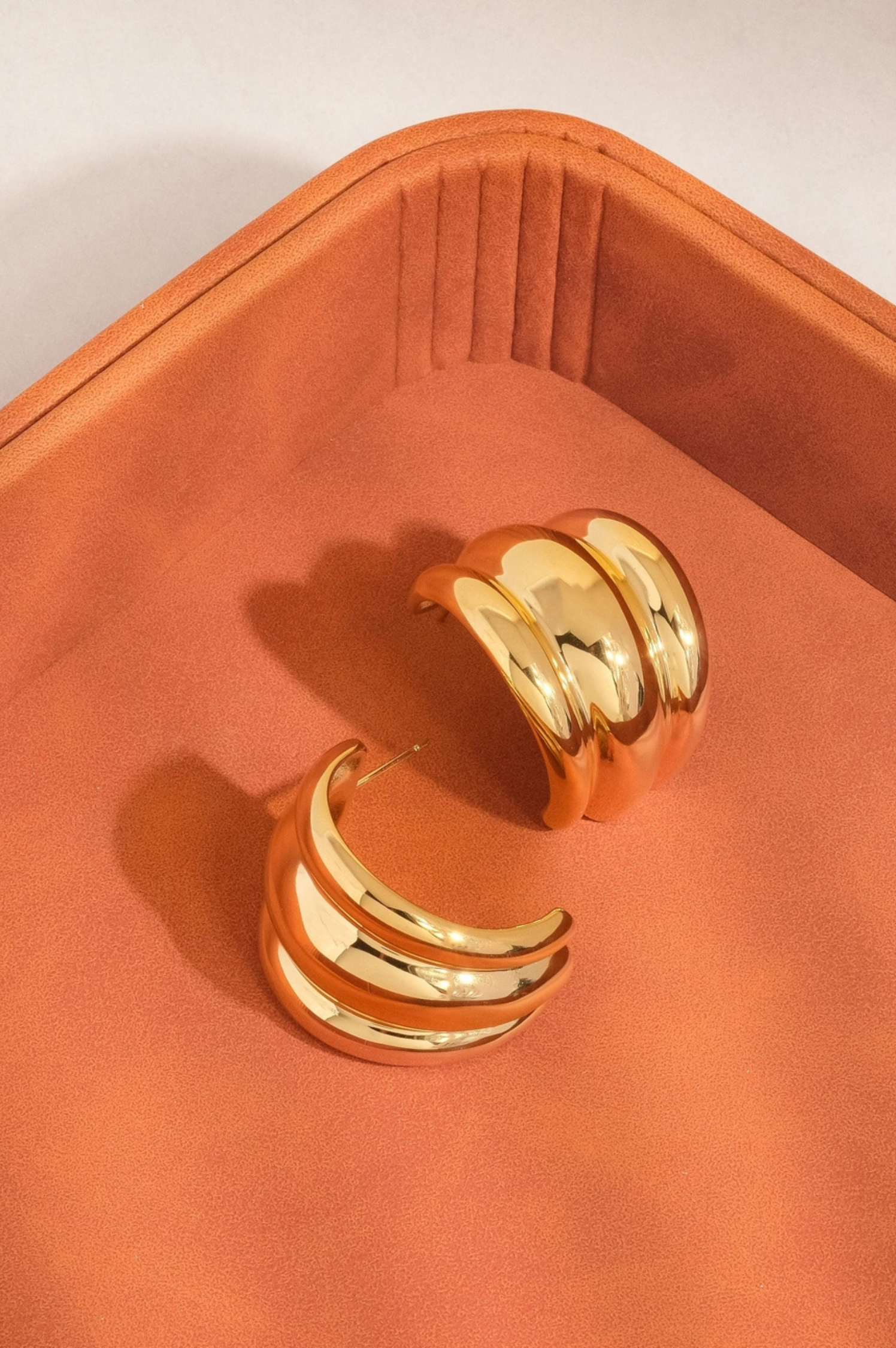 Colton Layered Spiral Earring