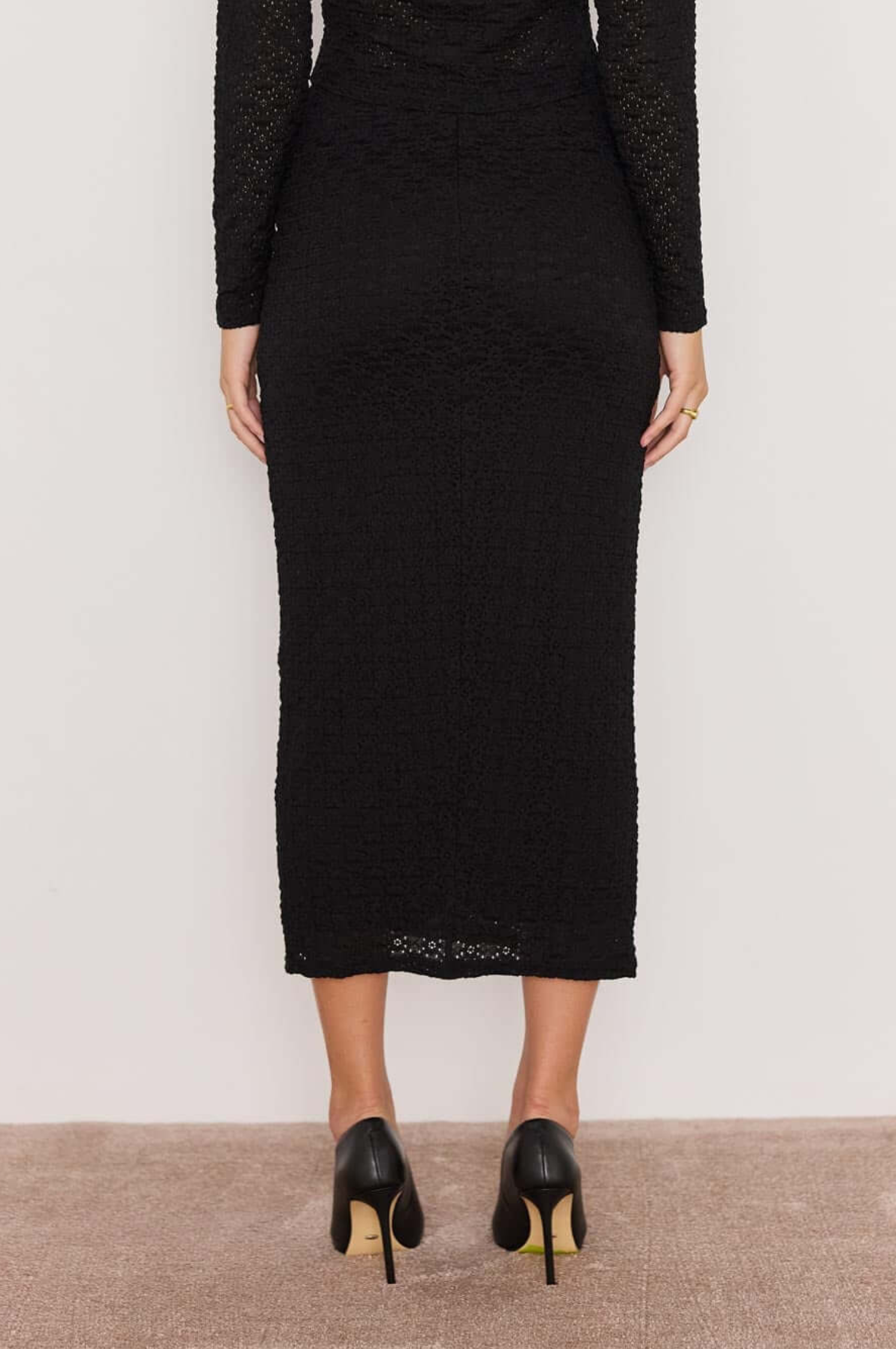 Luca Stretch Lace Skirt