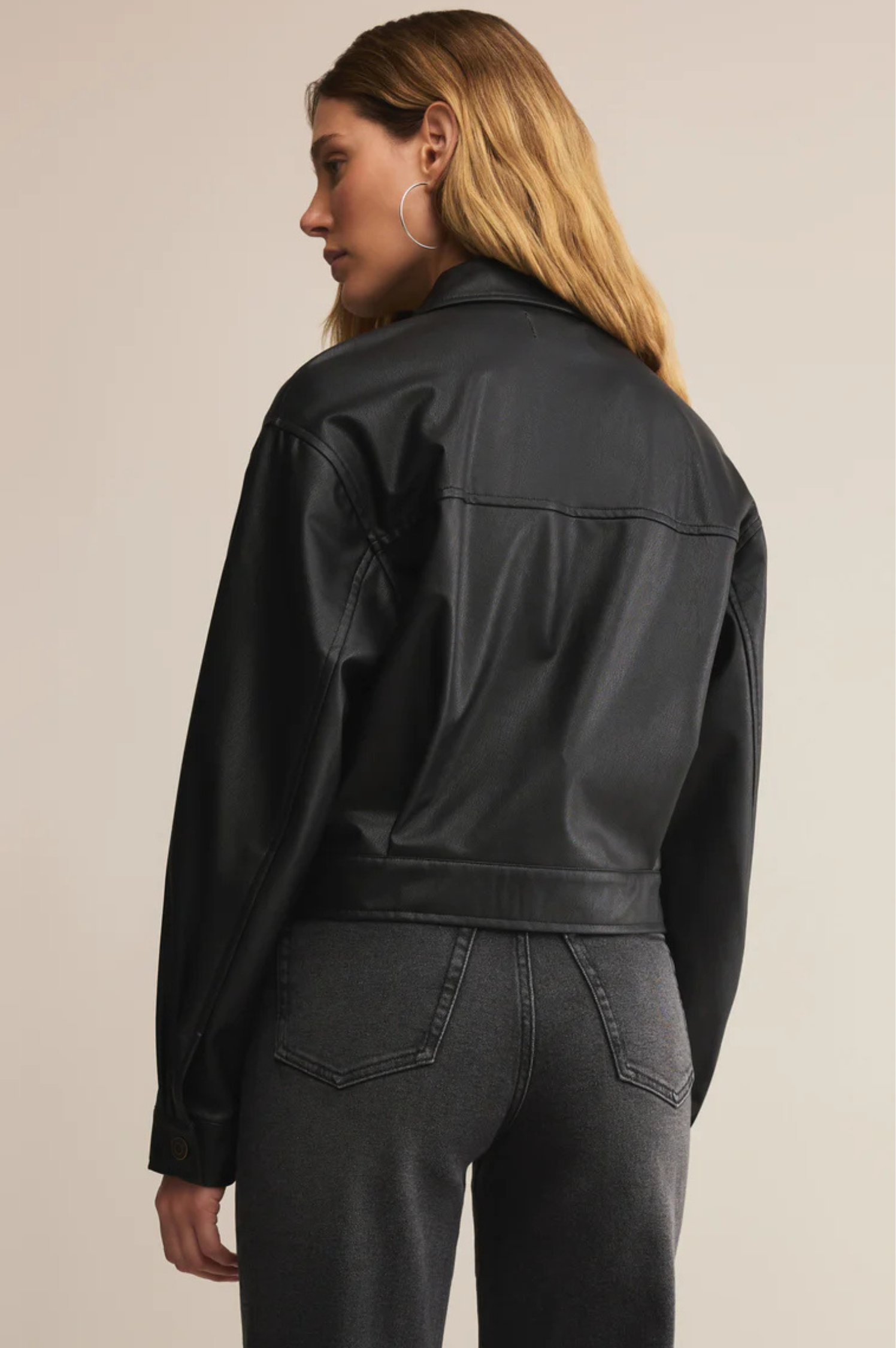 Heritage Faux Leather Jacket