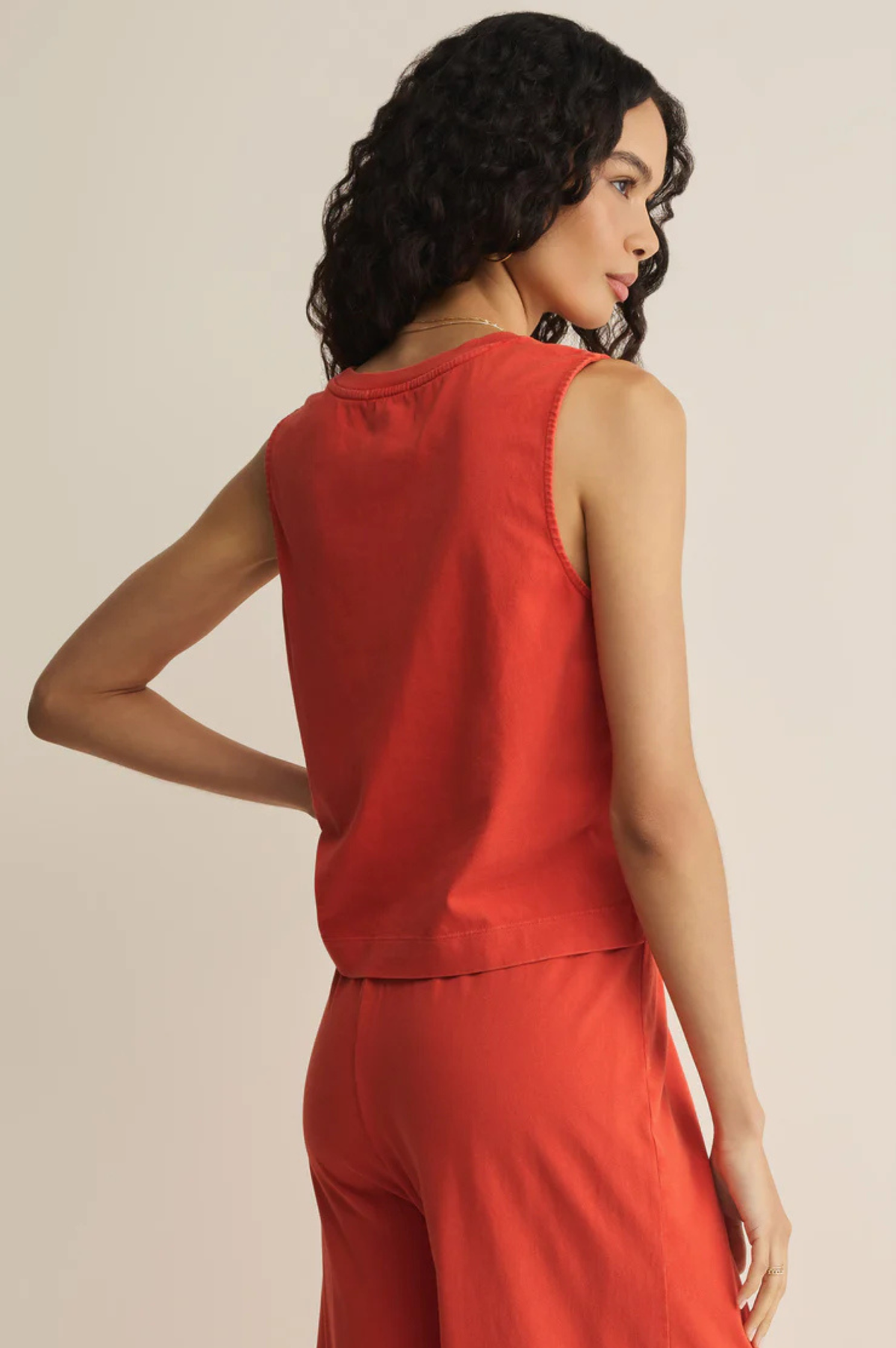 Sloan Cotton Jersey Tank