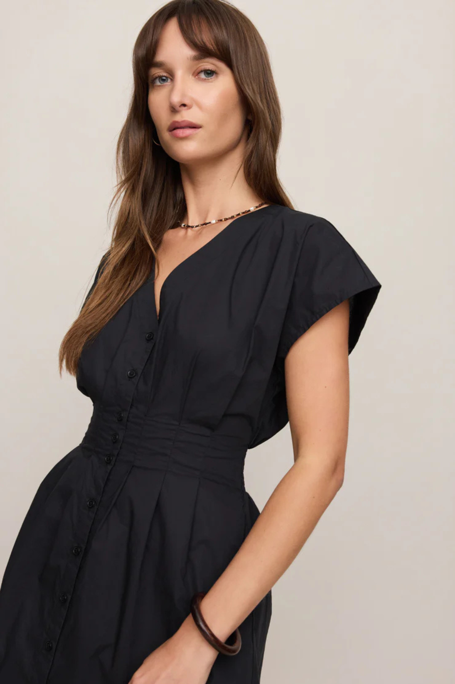 Sanna Poplin Mini Dress