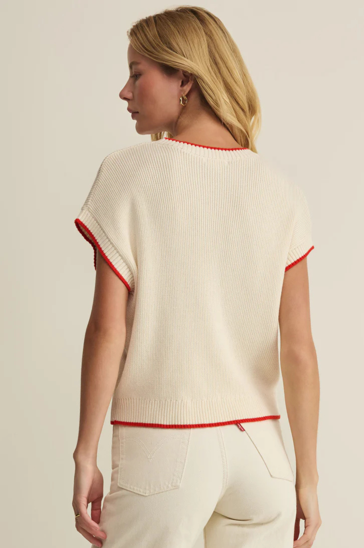 Sleeveless Patriot Sweater