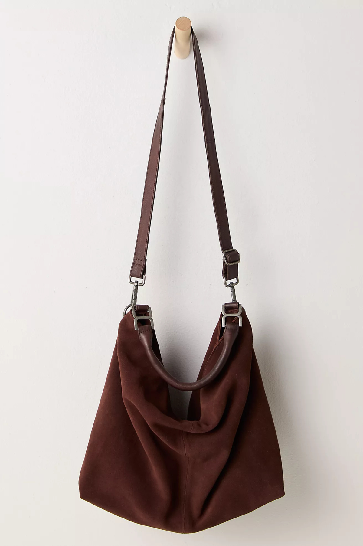 Suzie Suede Slouchy Tote Bag