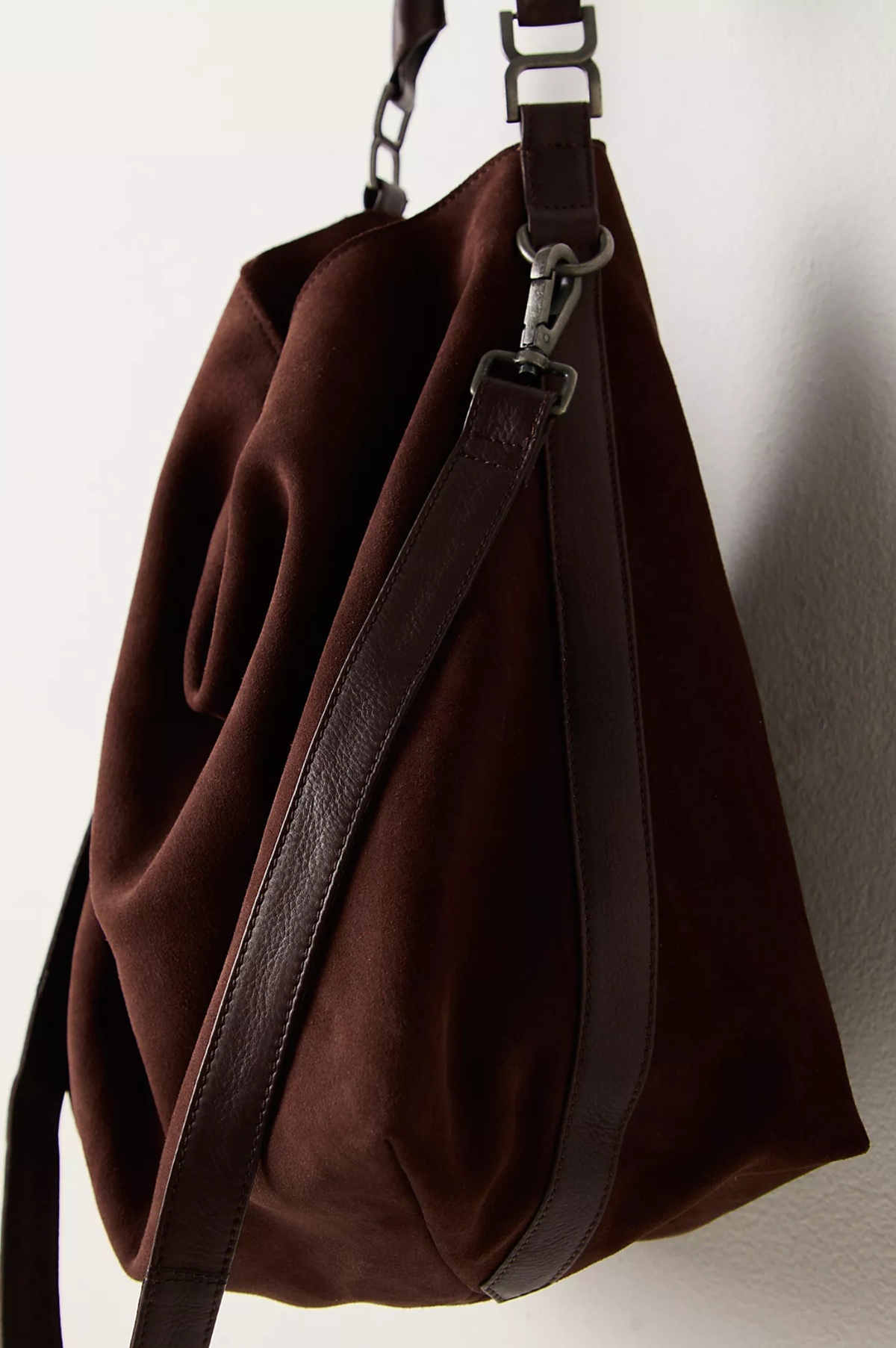Suzie Suede Slouchy Tote Bag