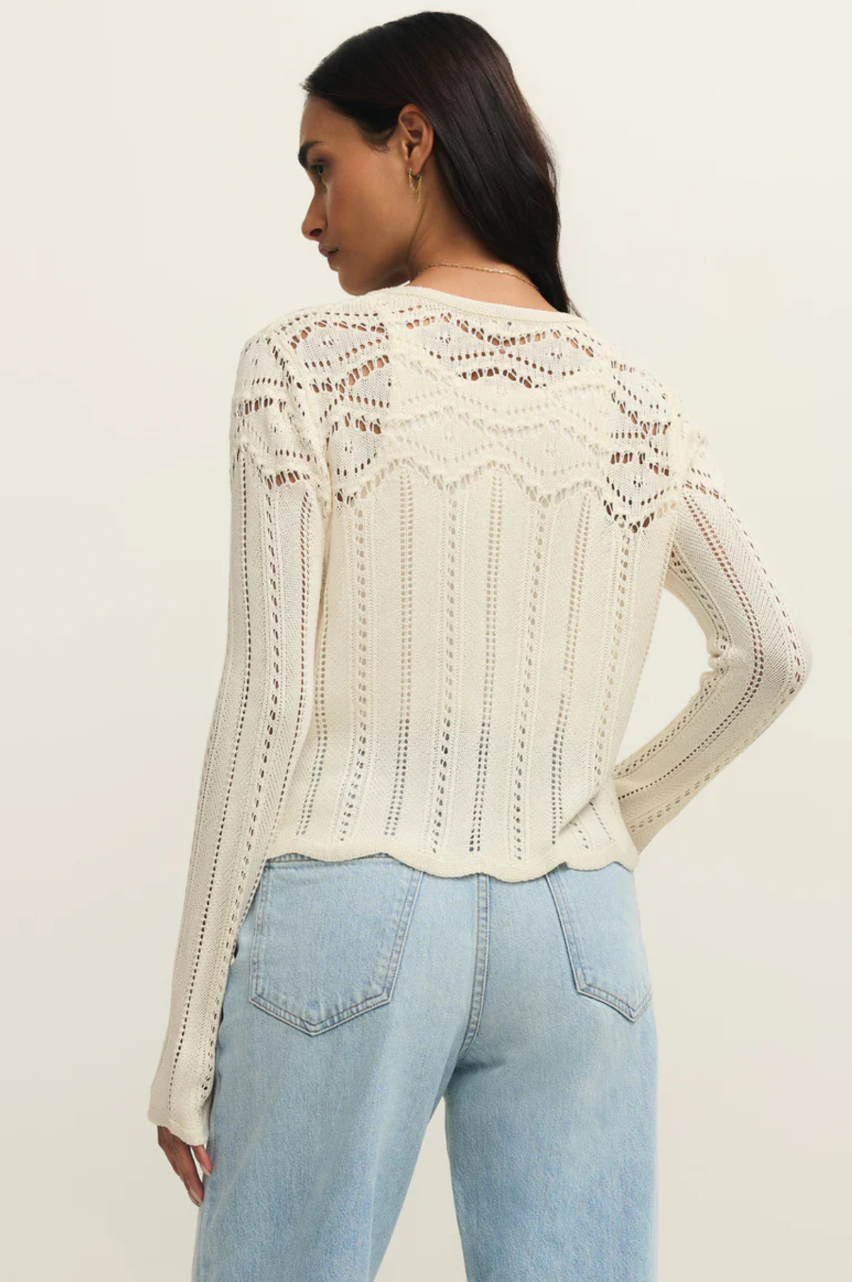 Alycia Crochet Sweater