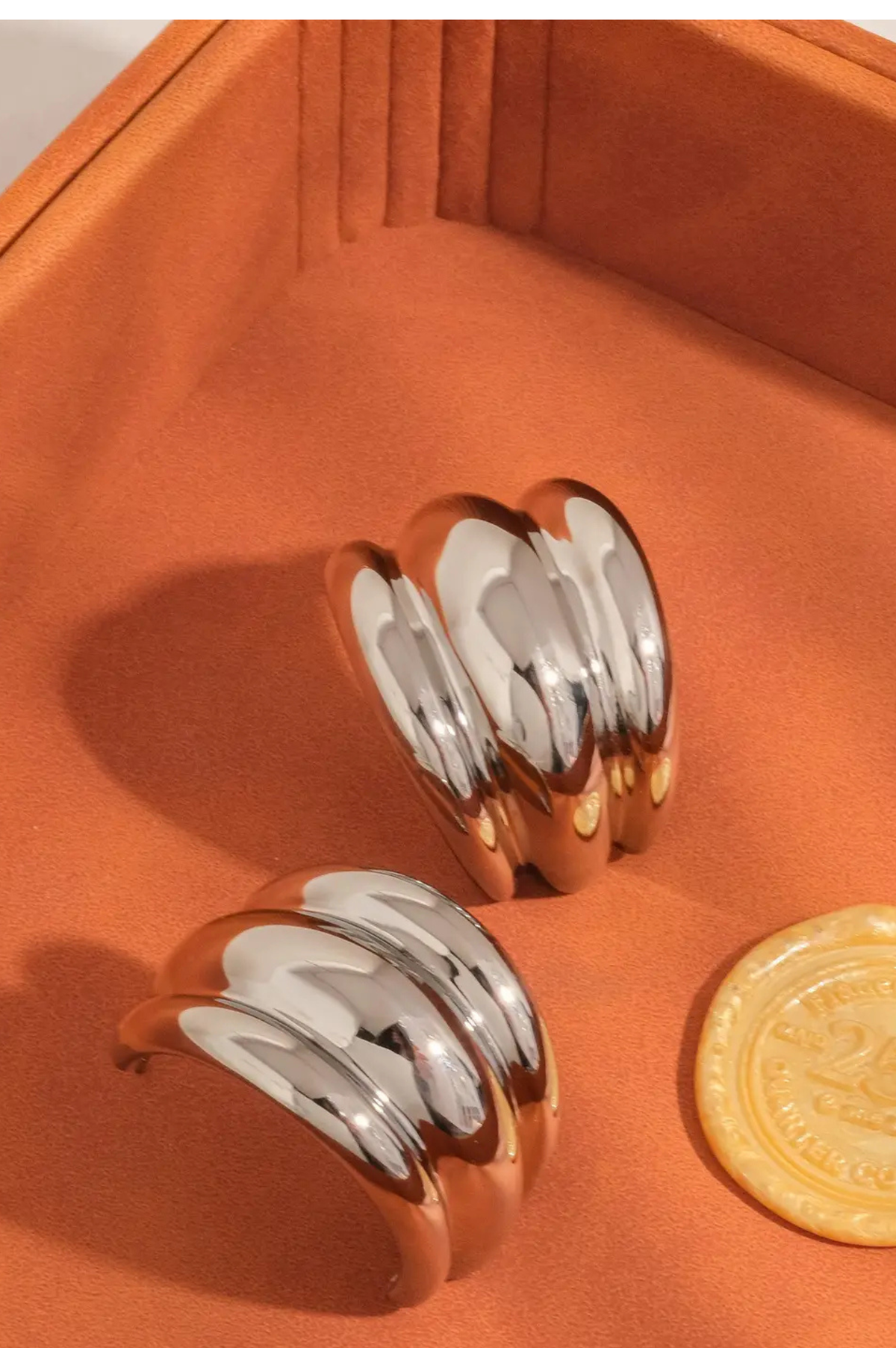 Colton Layered Spiral Earring