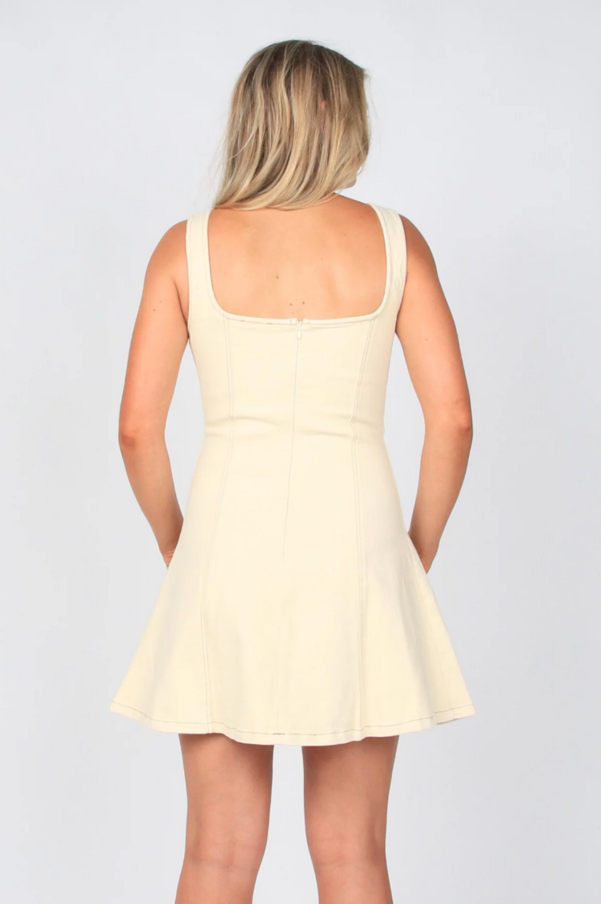 Cate Flared Mini Dress