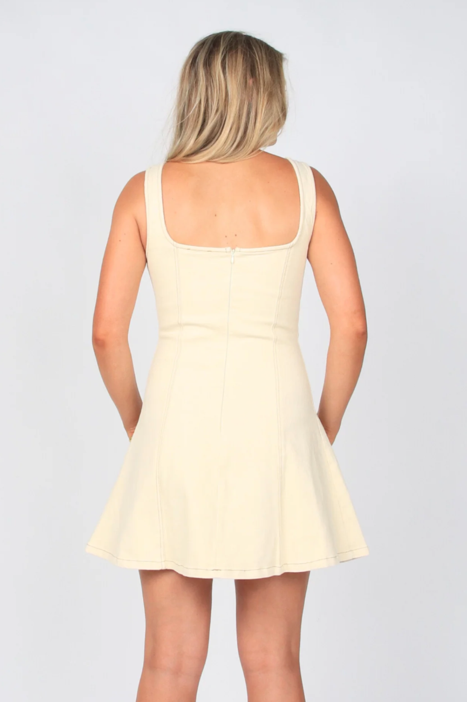 Cate Flared Mini Dress