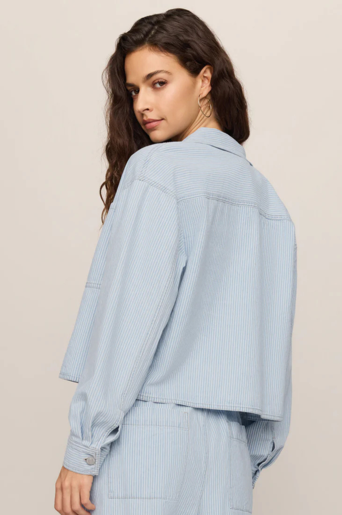 Erin Denim Railroad Jacket