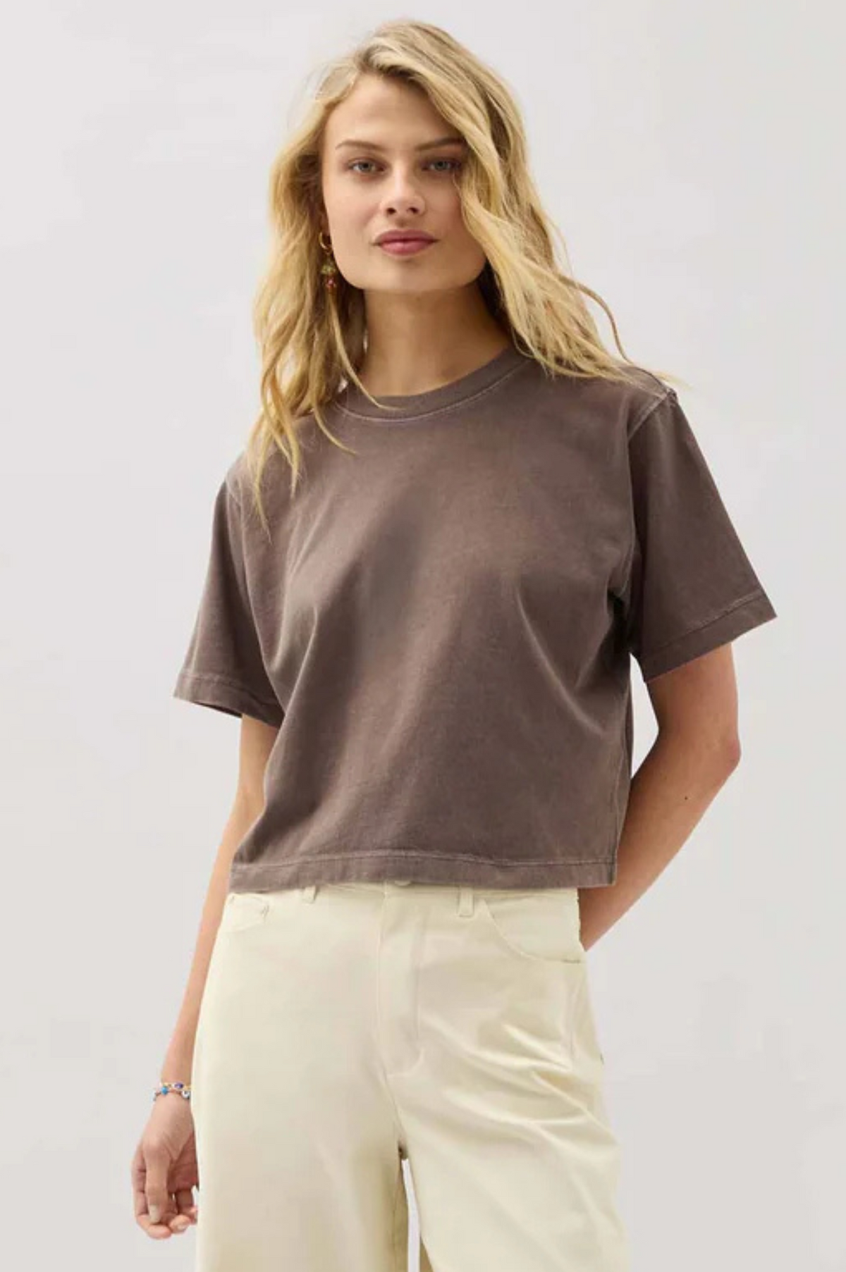 Relaxed Crop Tee