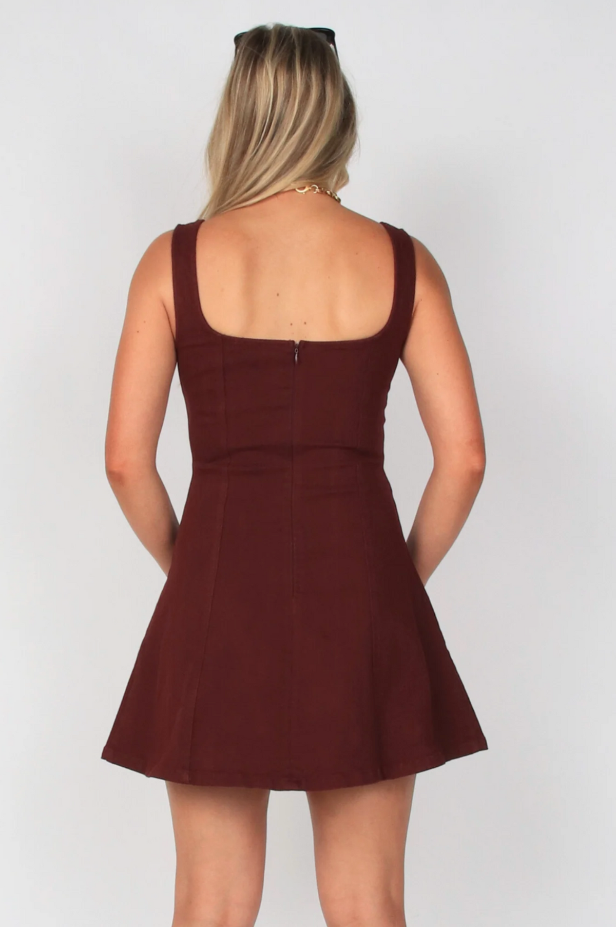 Cate Flared Mini Dress