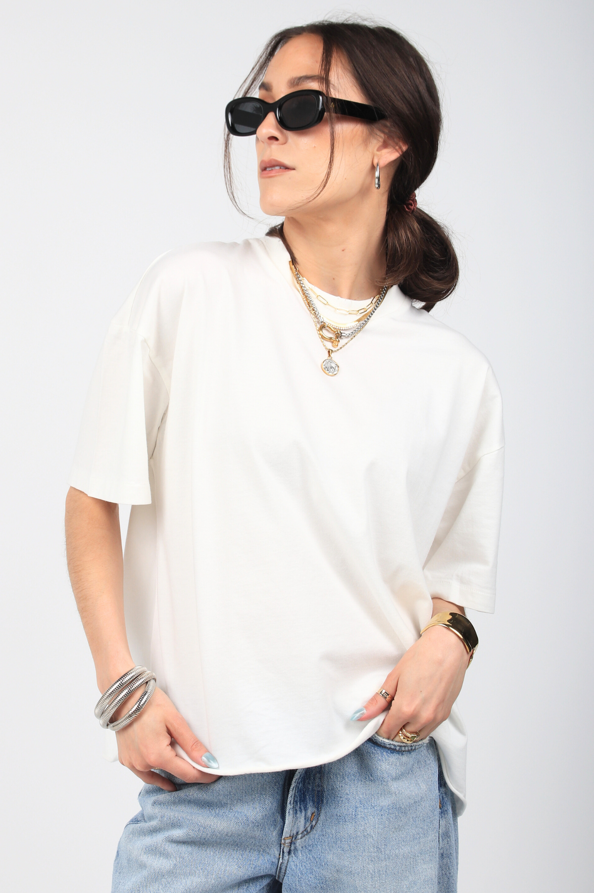 Oversized Crop Core Tee