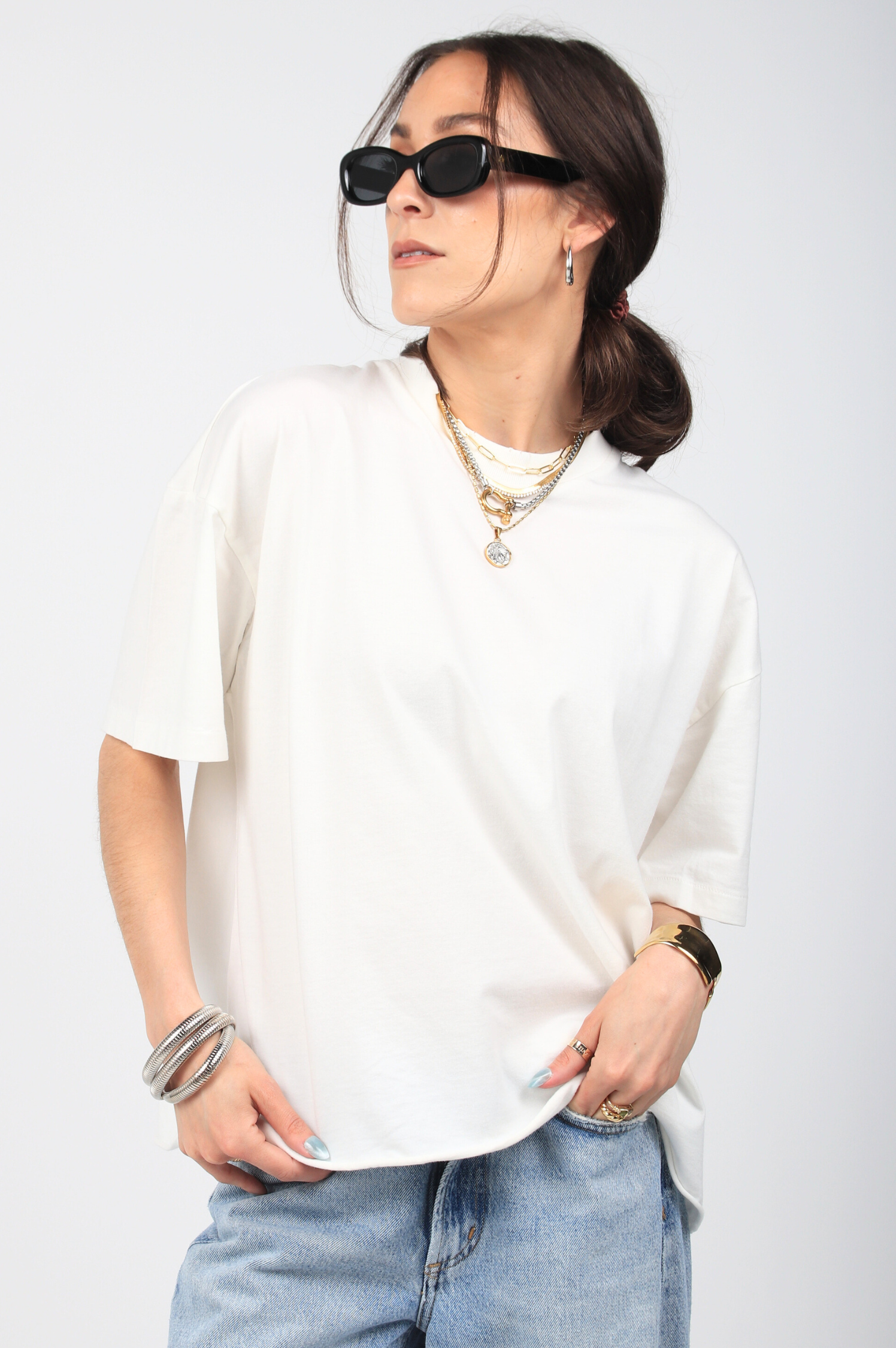 Oversized Crop Core Tee