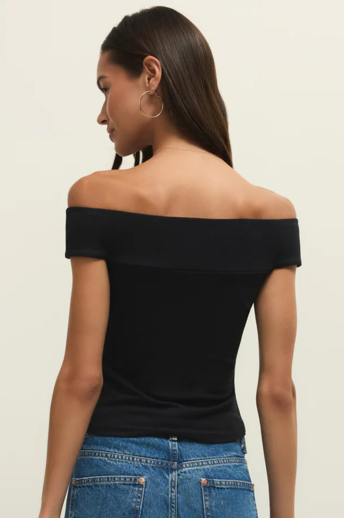 Second Skin Off Shoulder Top