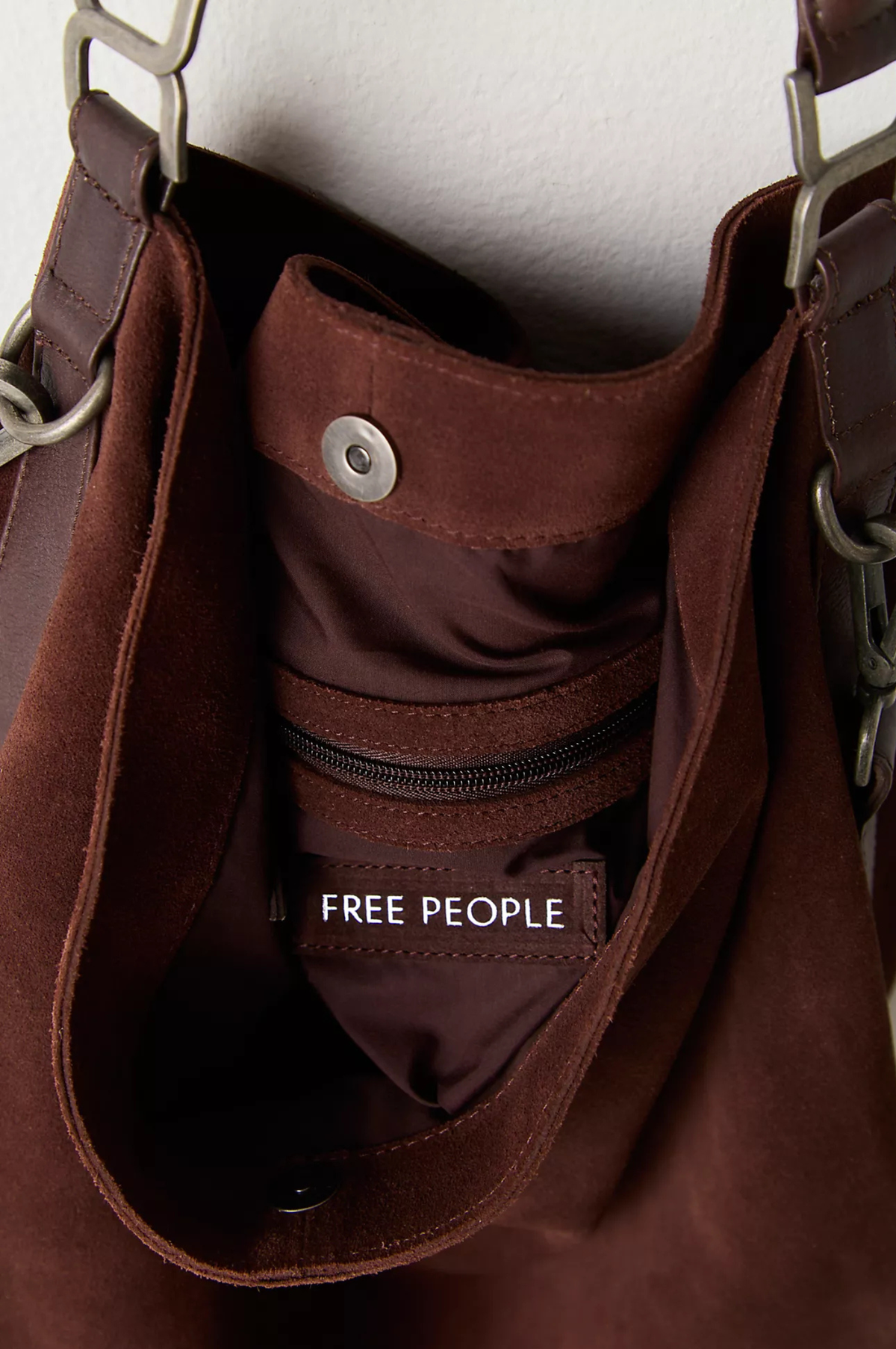 Suzie Suede Slouchy Tote Bag