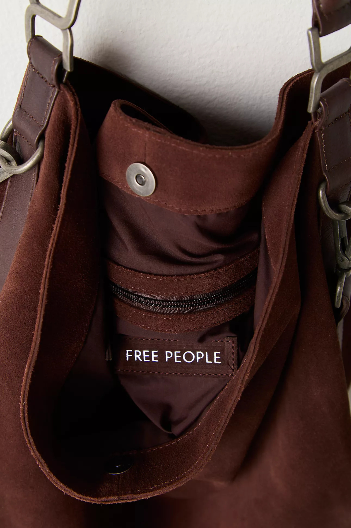 Suzie Suede Slouchy Tote Bag