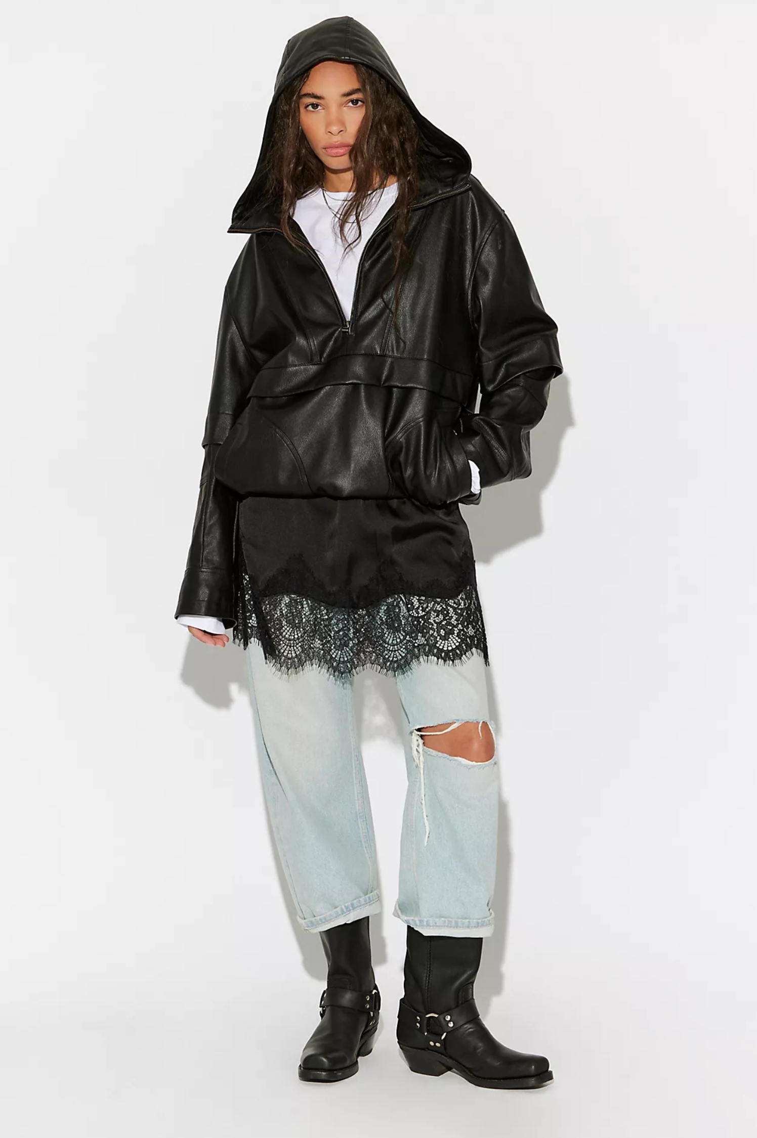 Meet Me In The Middle Mini  Skirt