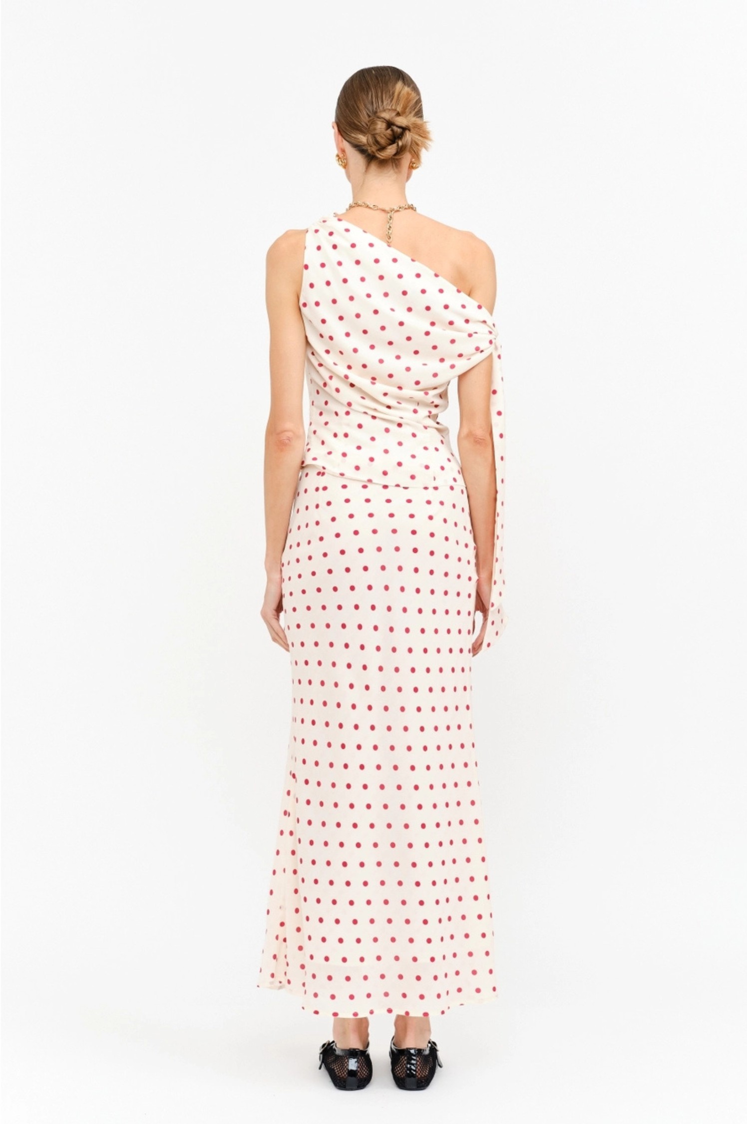 Celestine Dot Top