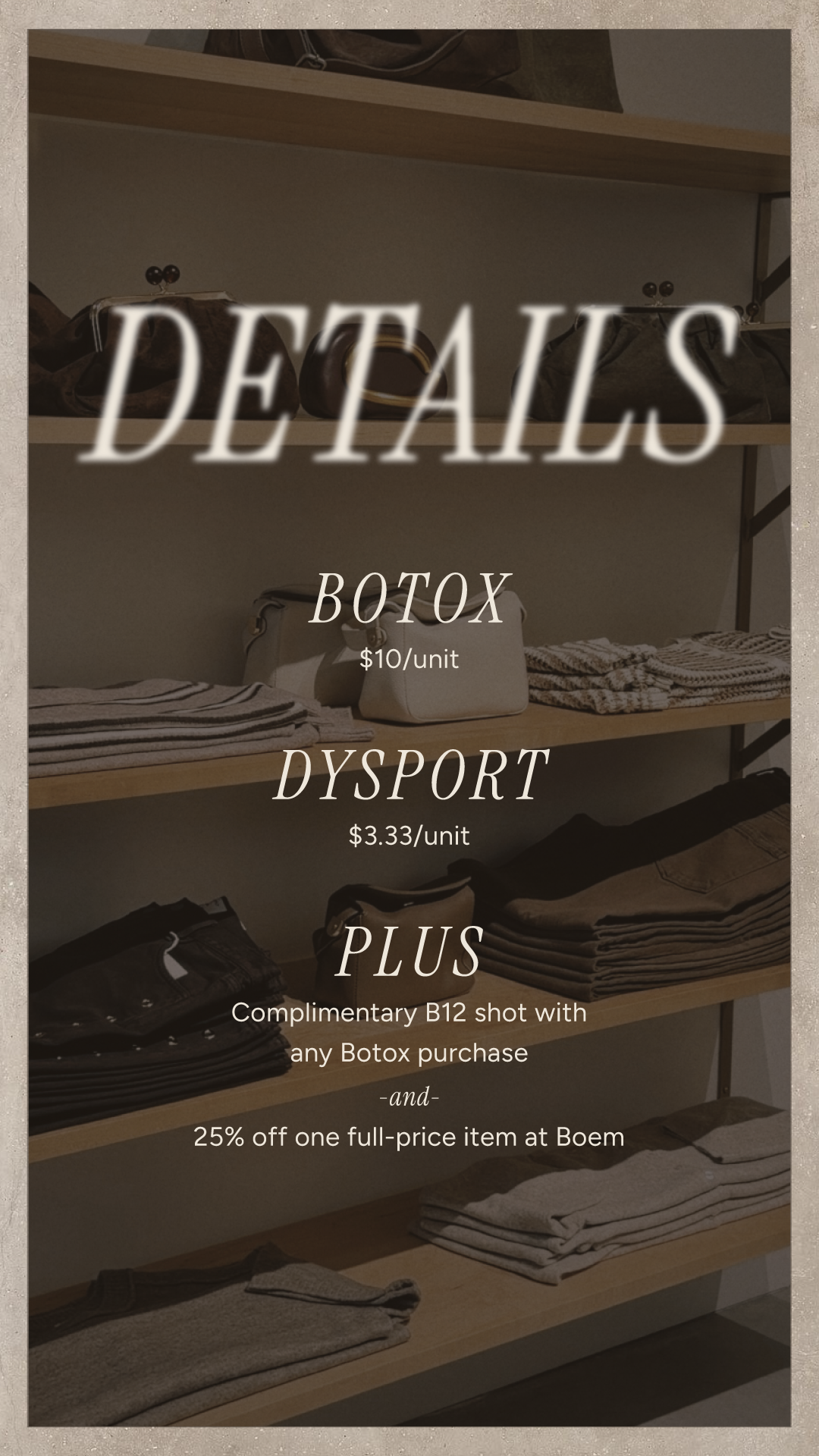 Botox Party Booking