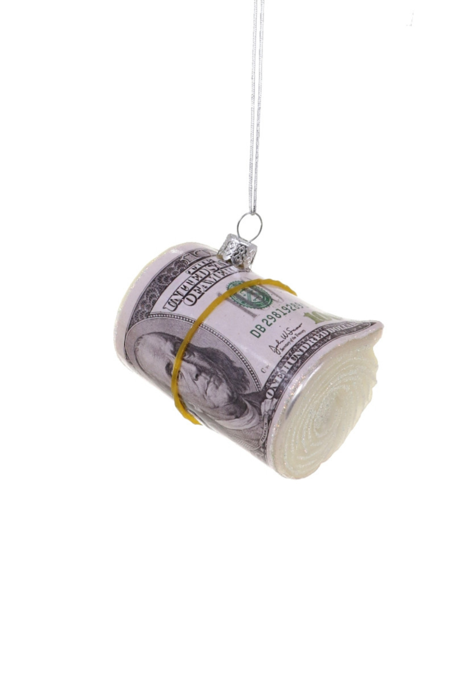 Roll of Cash Christmas Ornament
