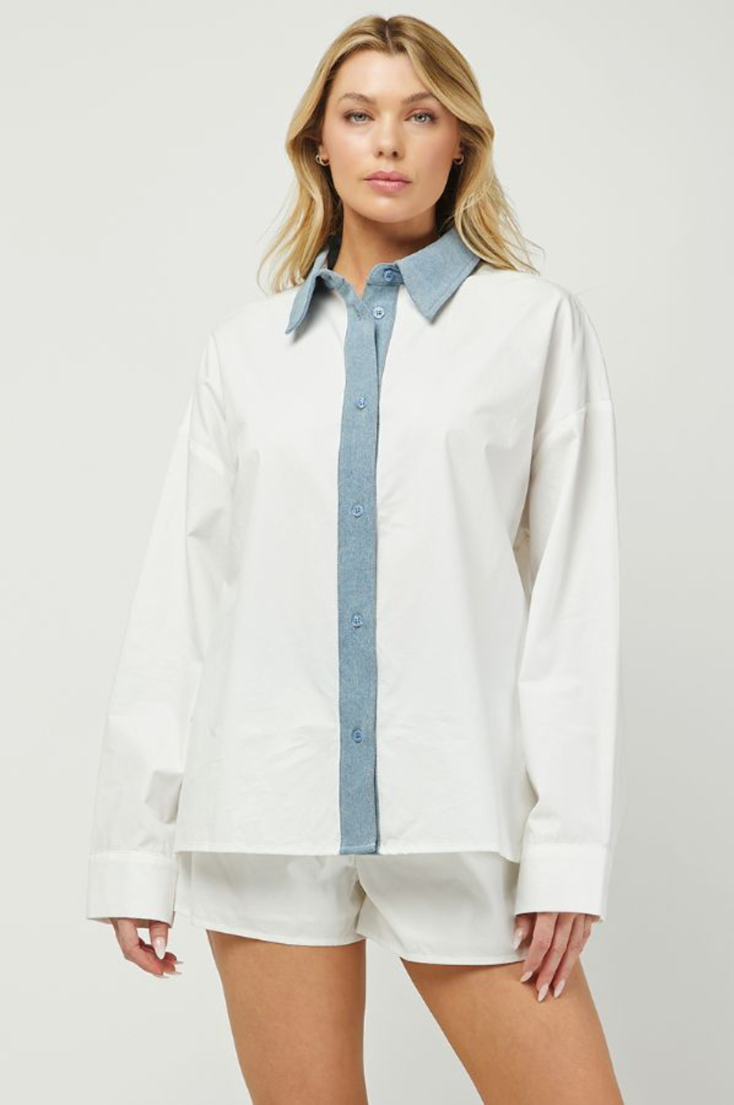 Sutton Denim Top