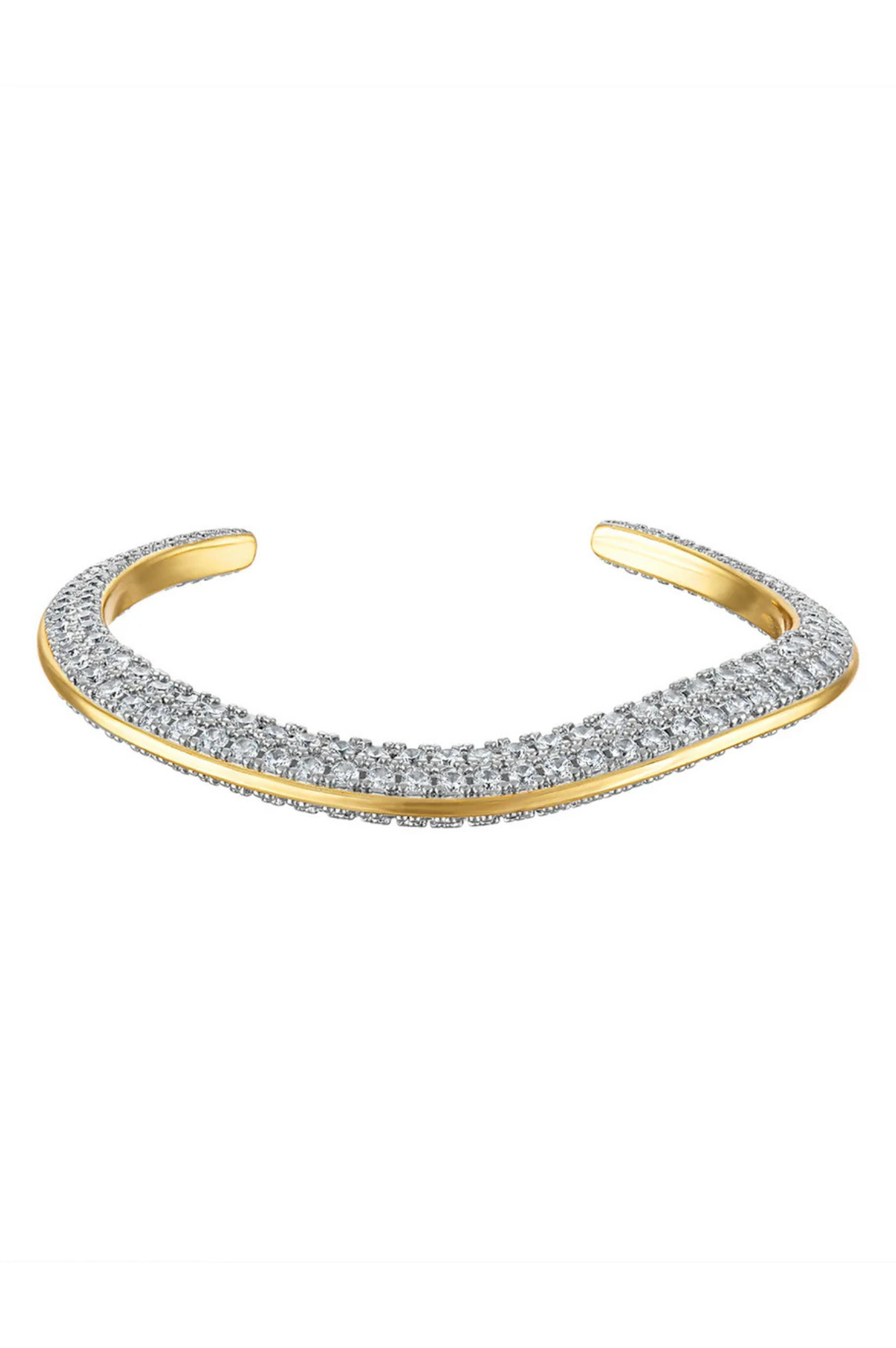 Esme Pave Wave Cuff