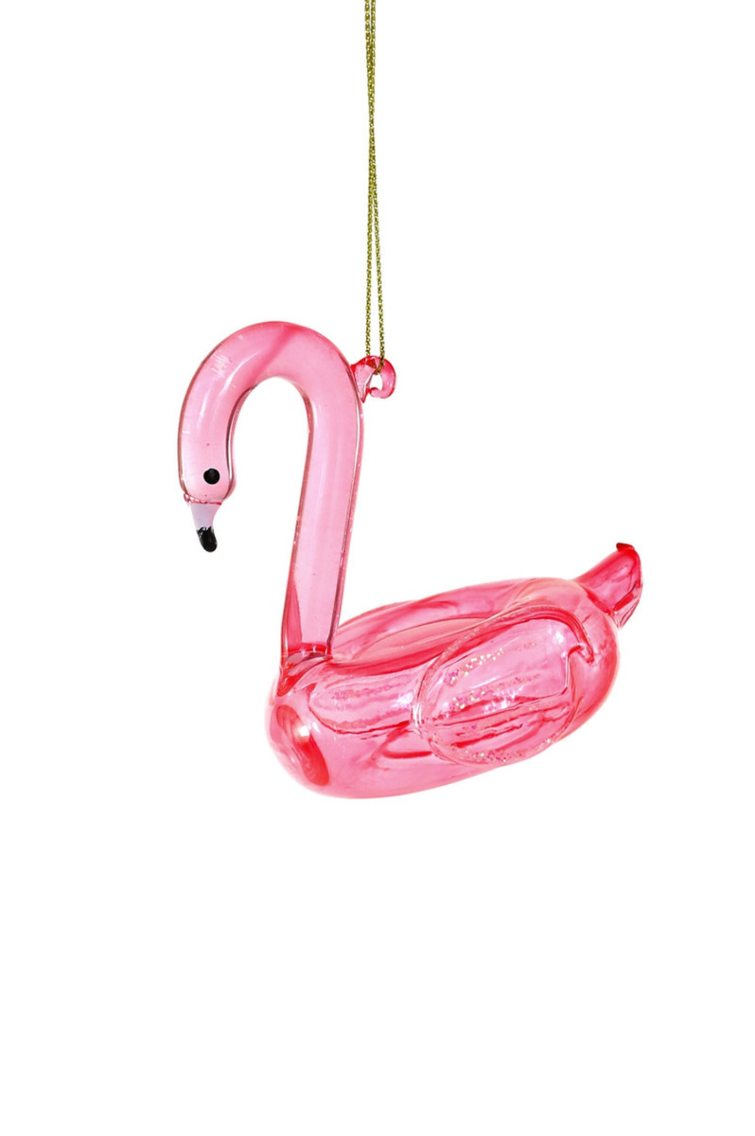 Flamingo Floaty Christmas Ornament