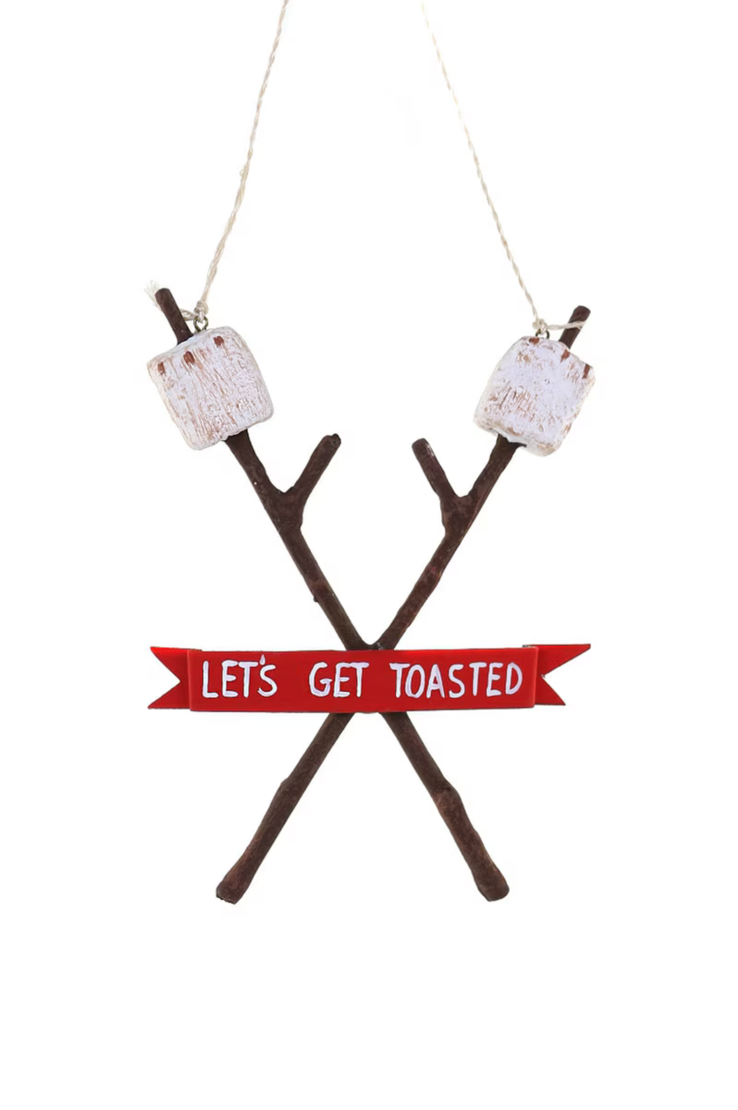 Let's Get Toasted Christmas Ornament