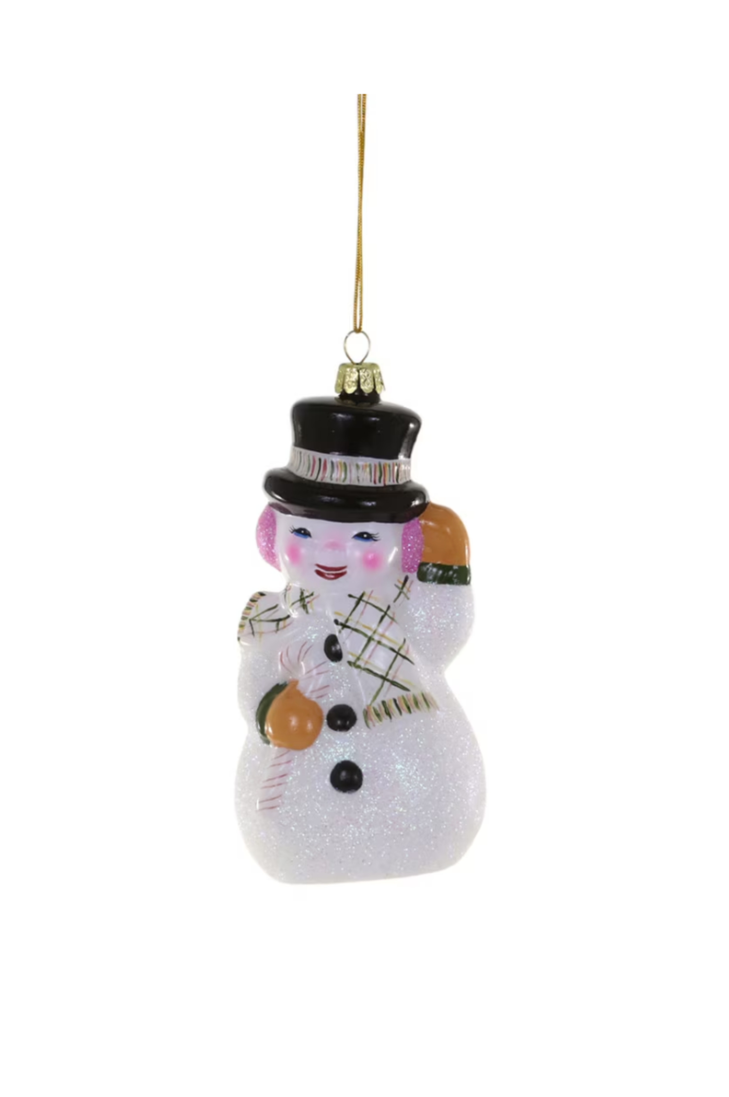 Vintage Snowman Christmas Ornament