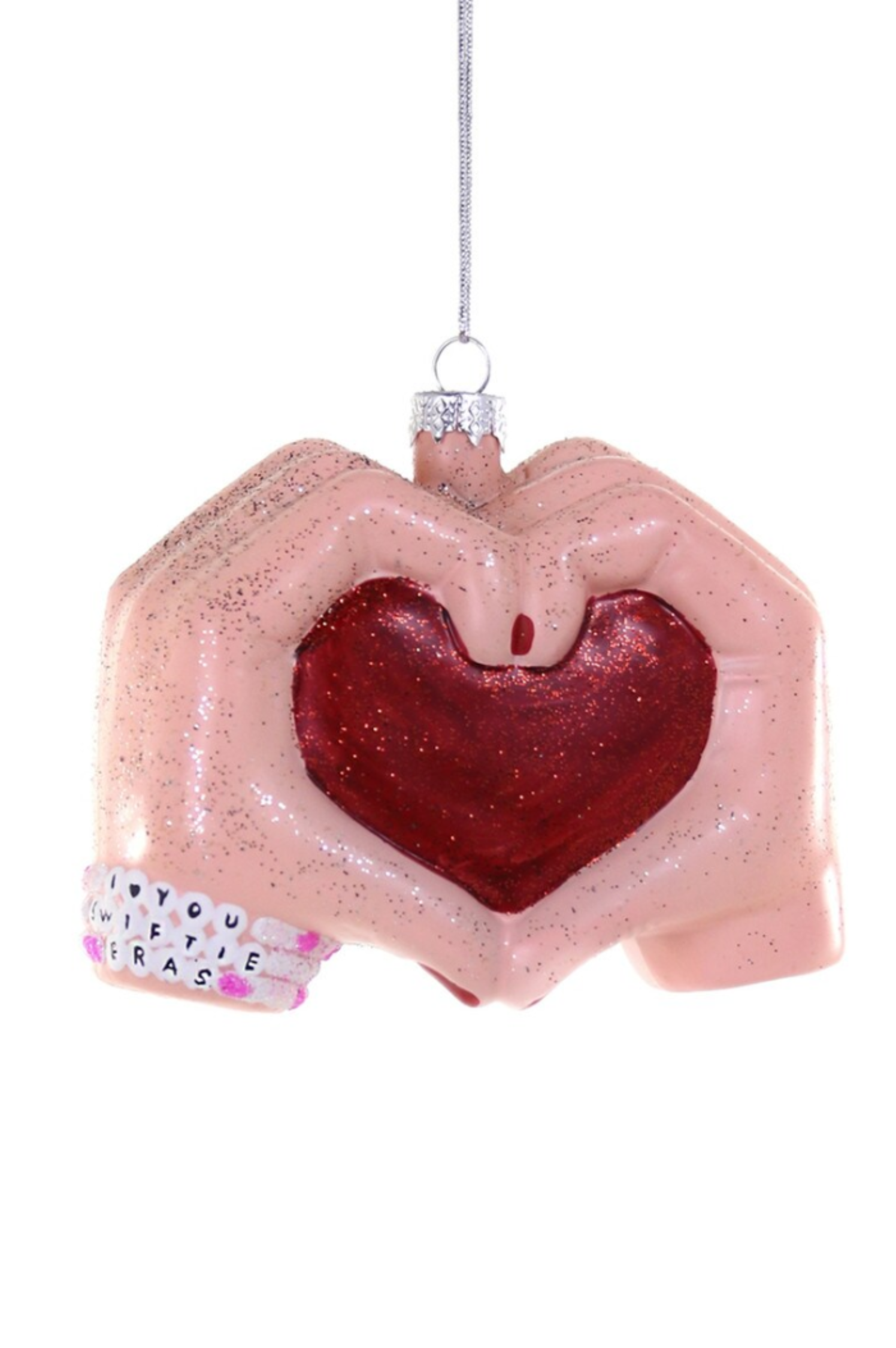 Swiftie Heart Christmas Ornament