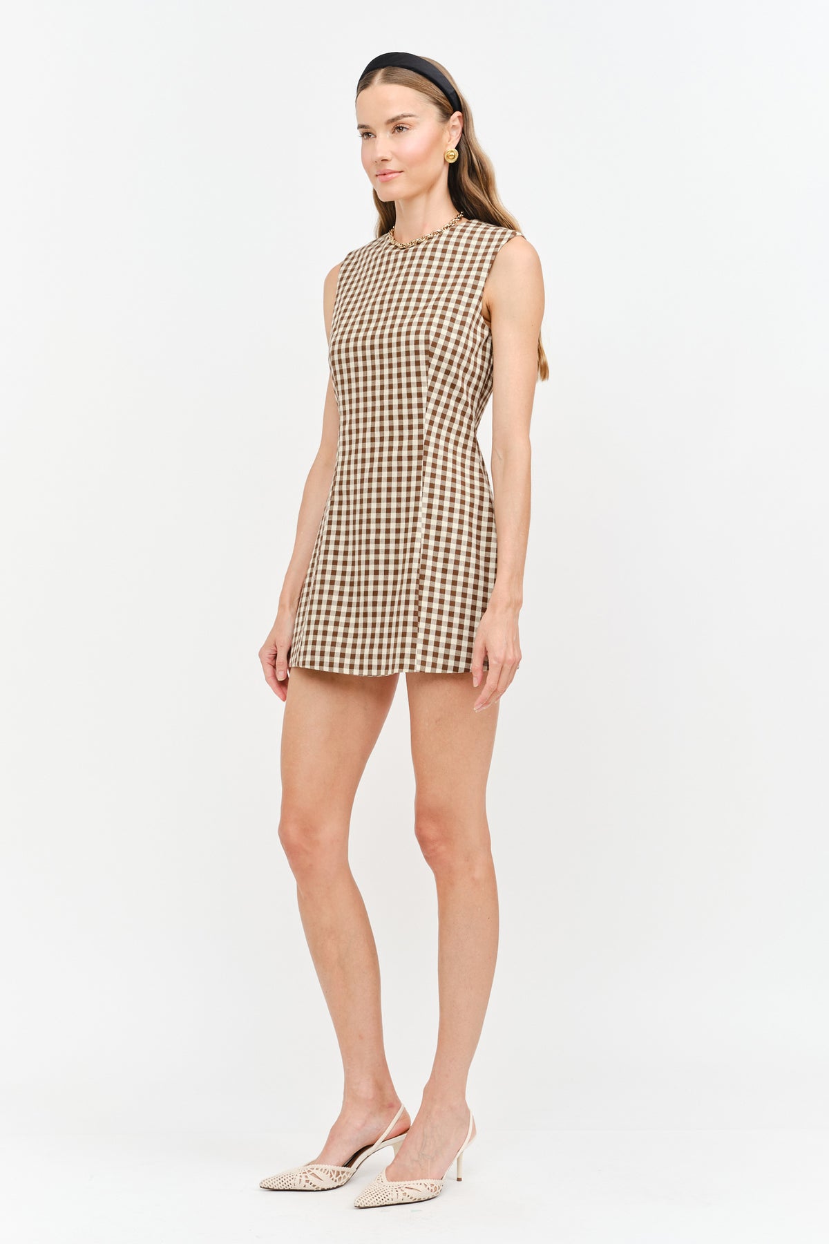 Aveline Gingham Dress