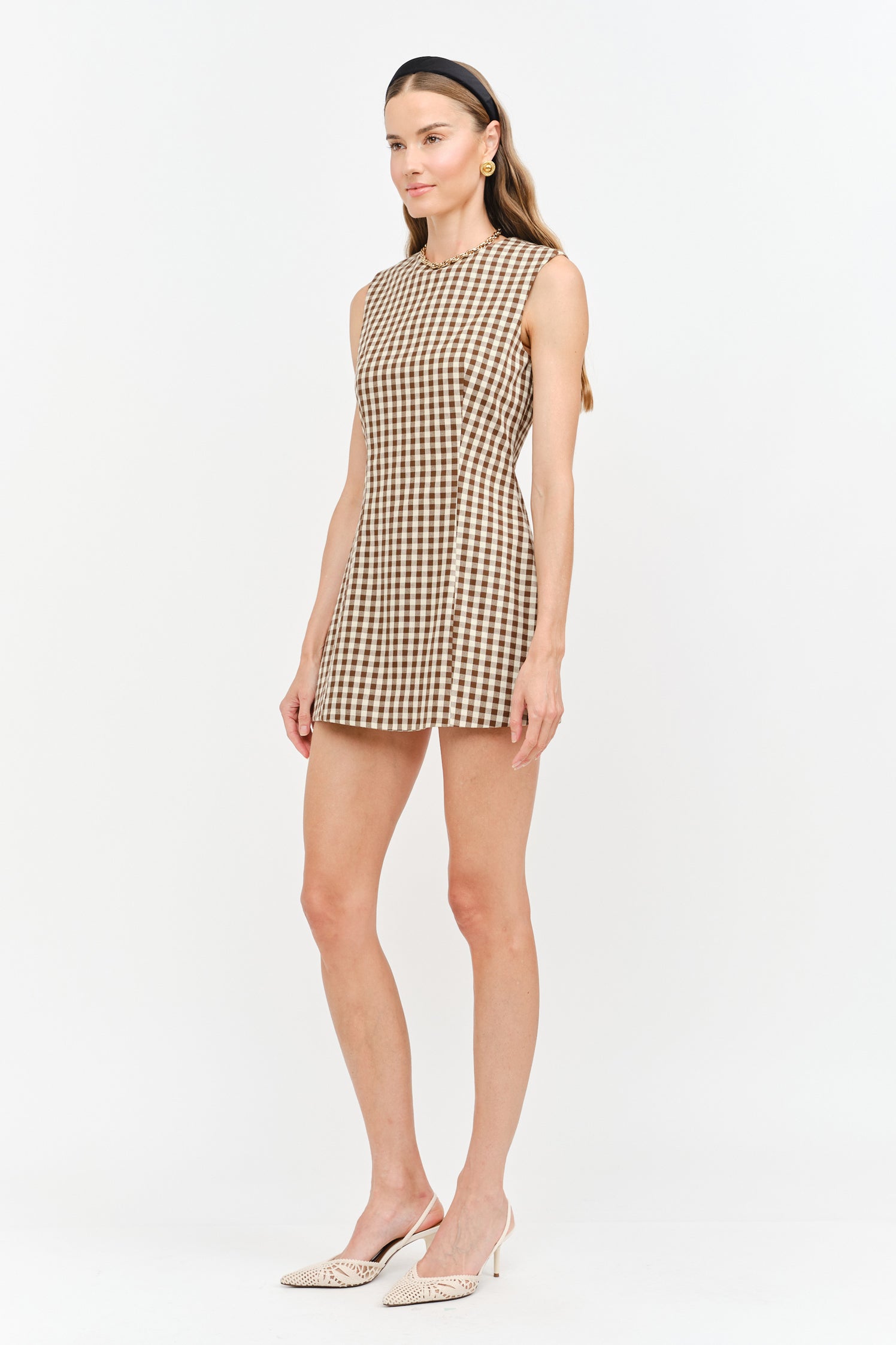 Aveline Gingham Dress