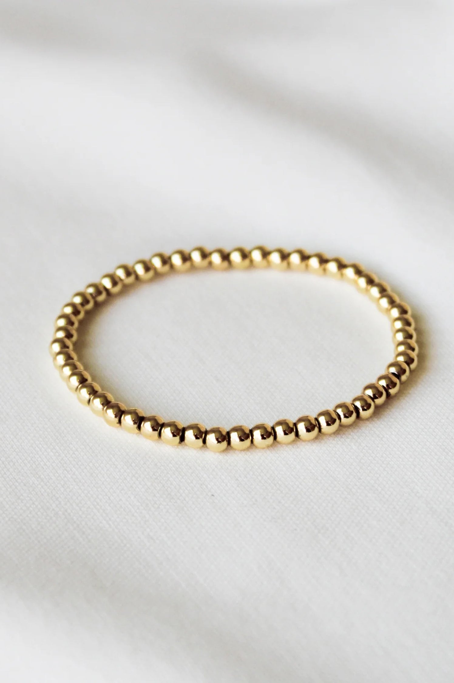 STRETCH BEAD BRACELET 4MM