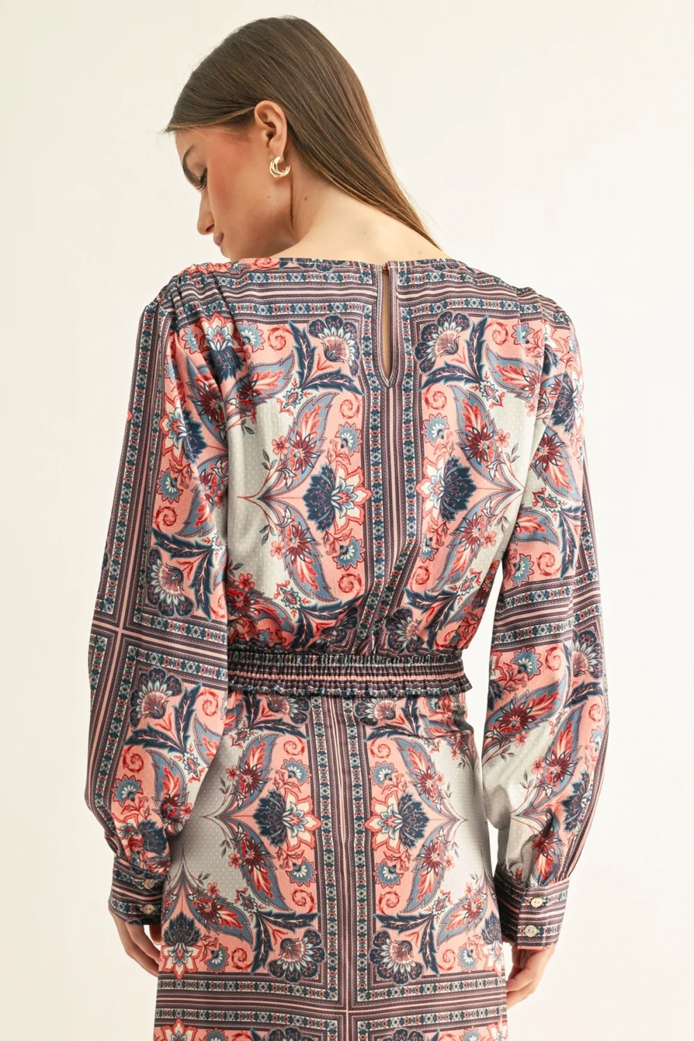 NIKO BOAT NECK LONG SLEEVE TOP