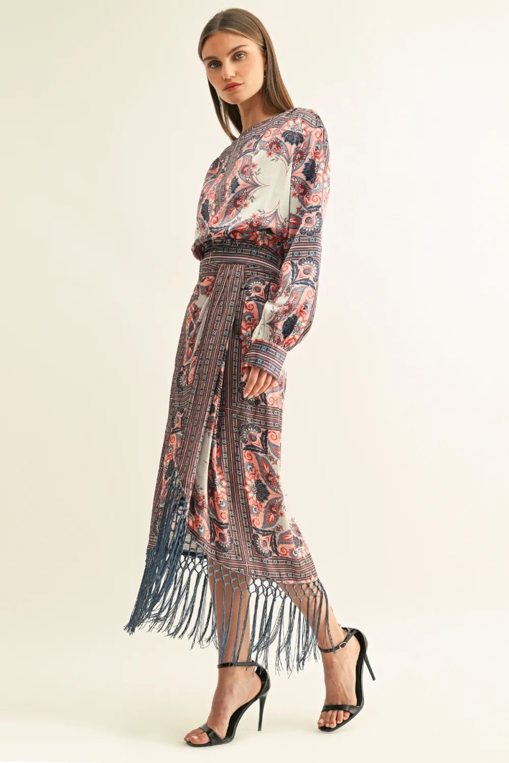 NIKO BOAT NECK LONG SLEEVE TOP