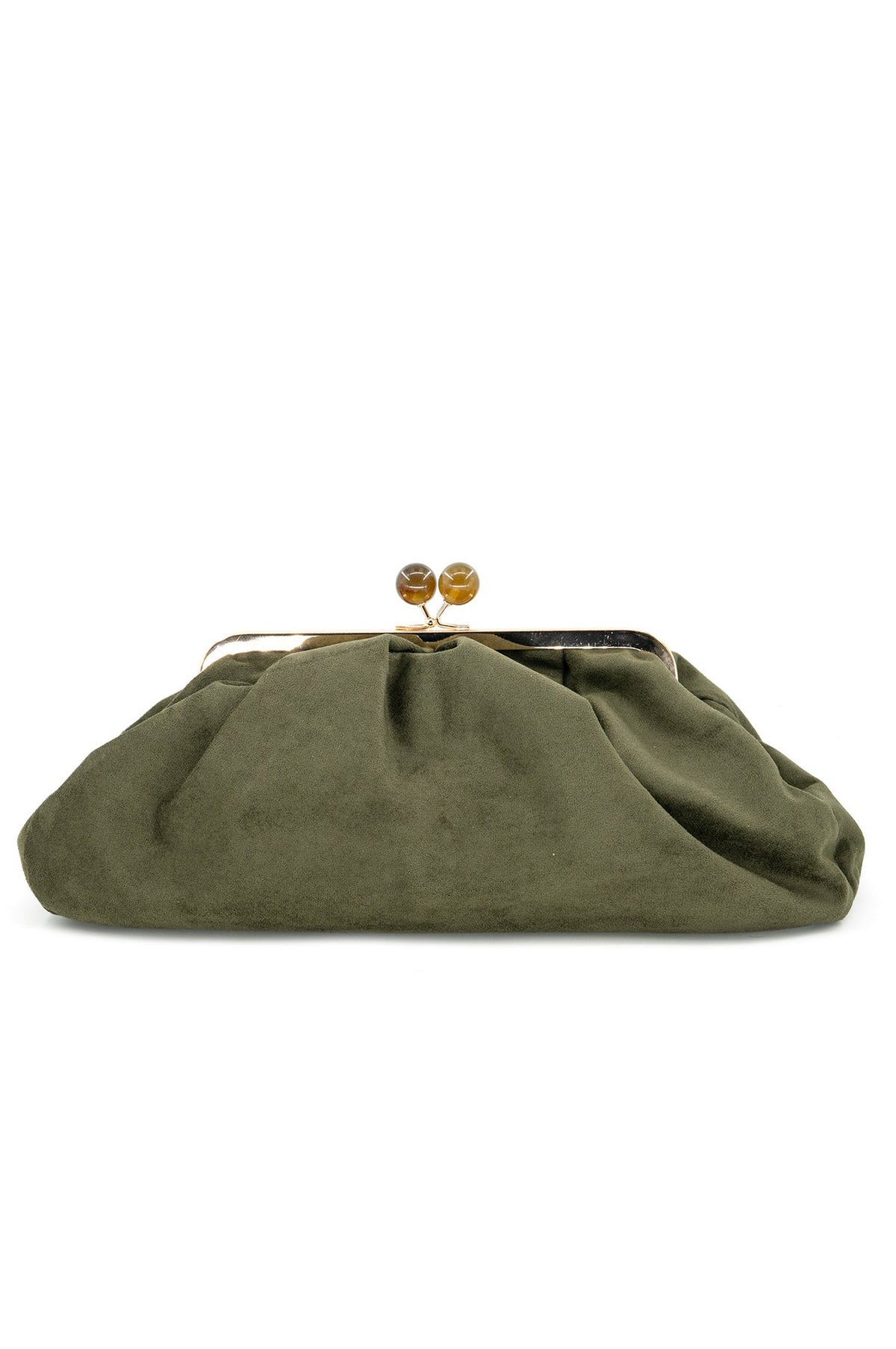 Aura Suede Clutch