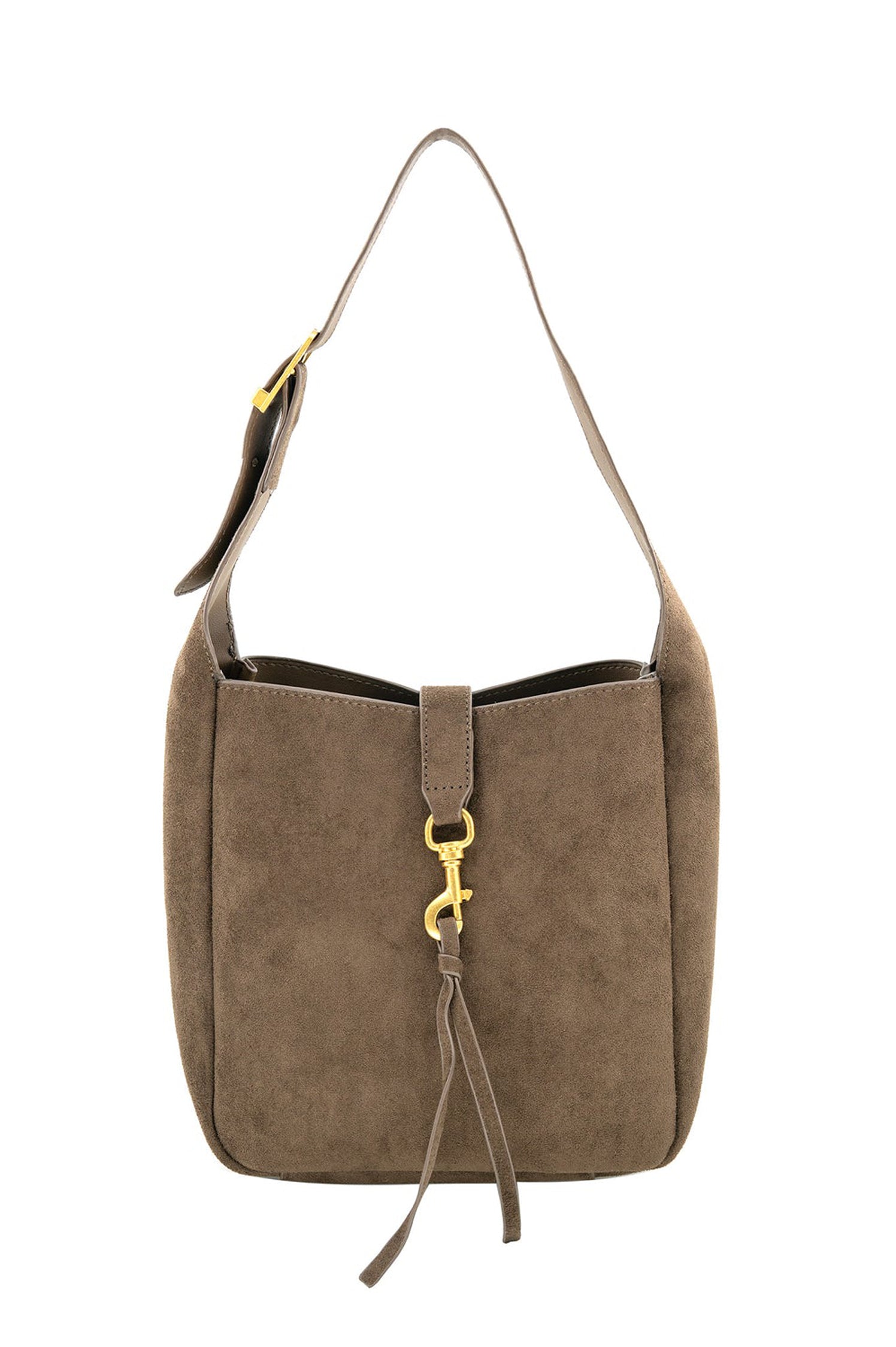 Noa Suede Small Hobo Bag