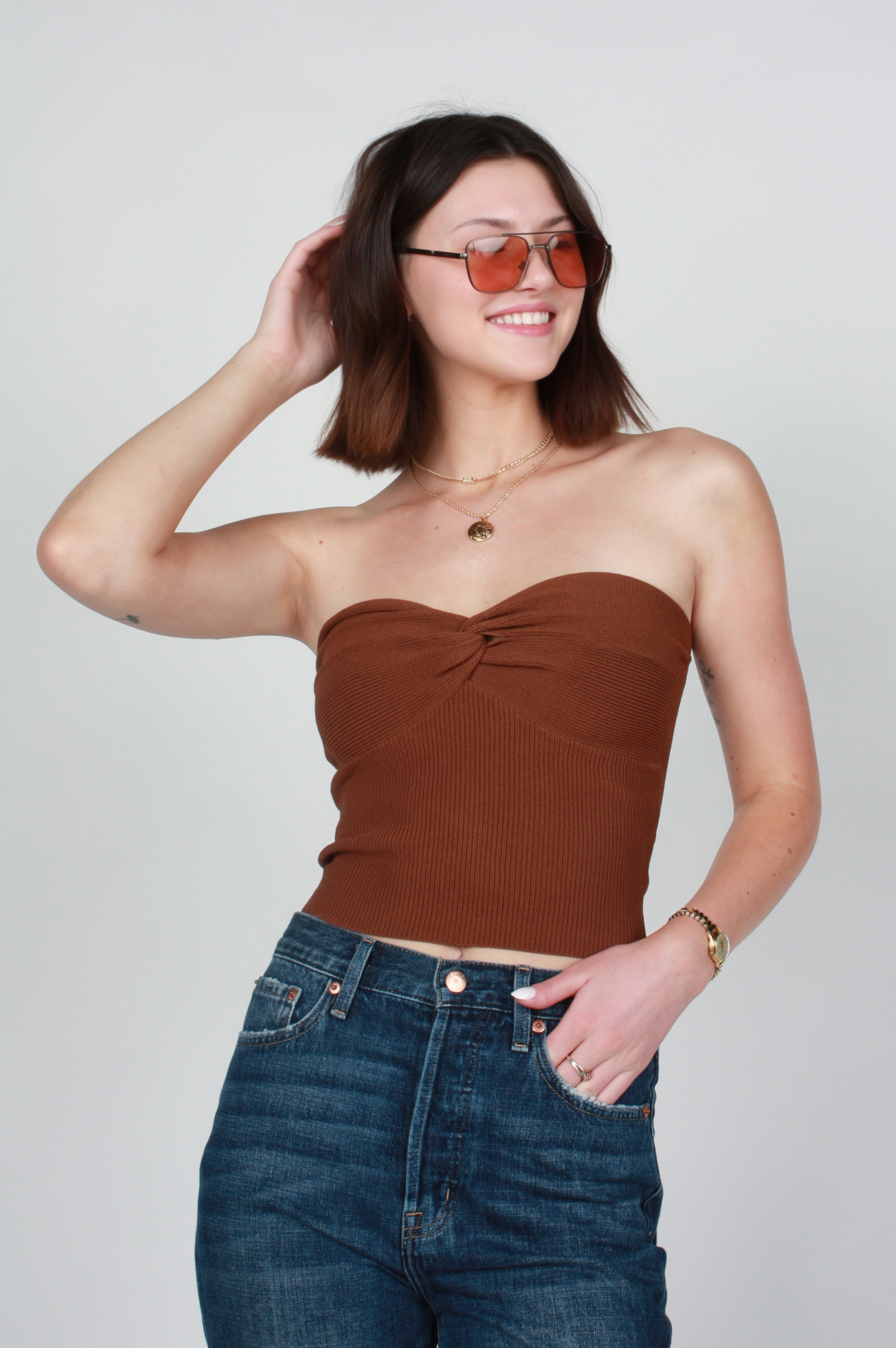 Campbell Sweetheart Tube Top