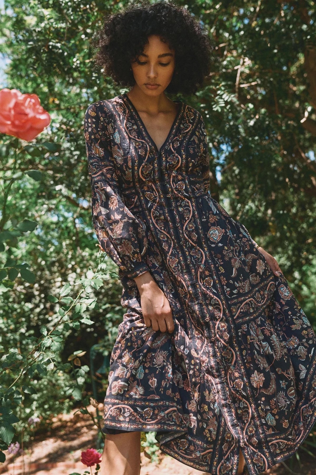 MELODY MIDI DRESS