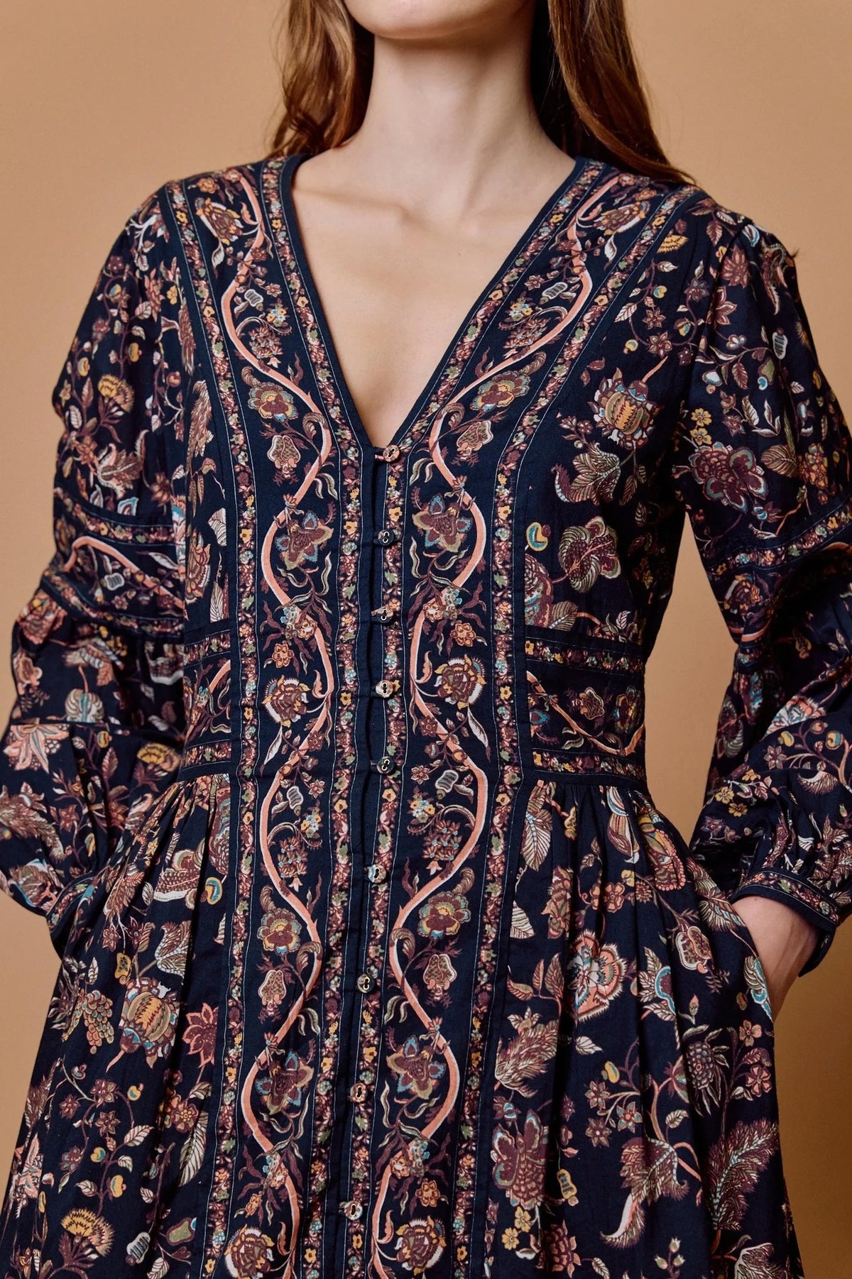MELODY MIDI DRESS
