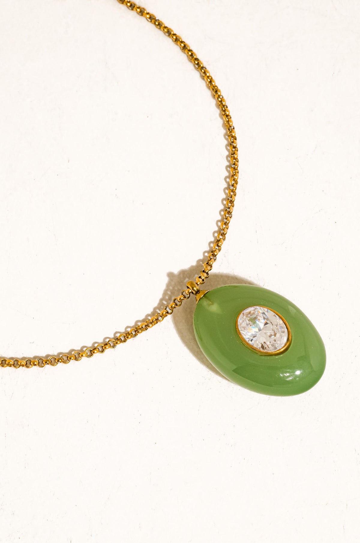ATTICA STONE CZ NECKLACE