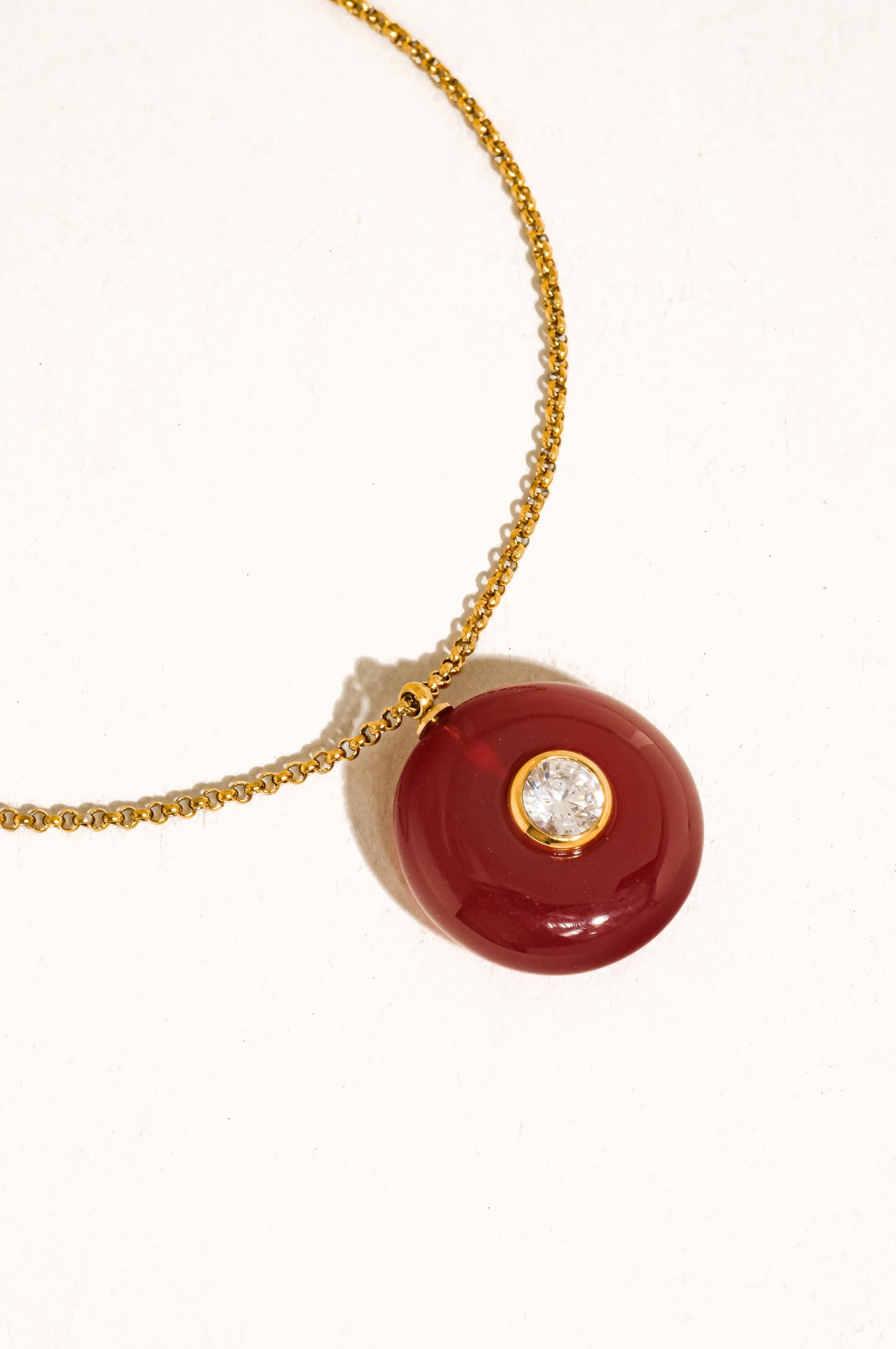 ATTICA STONE CZ NECKLACE