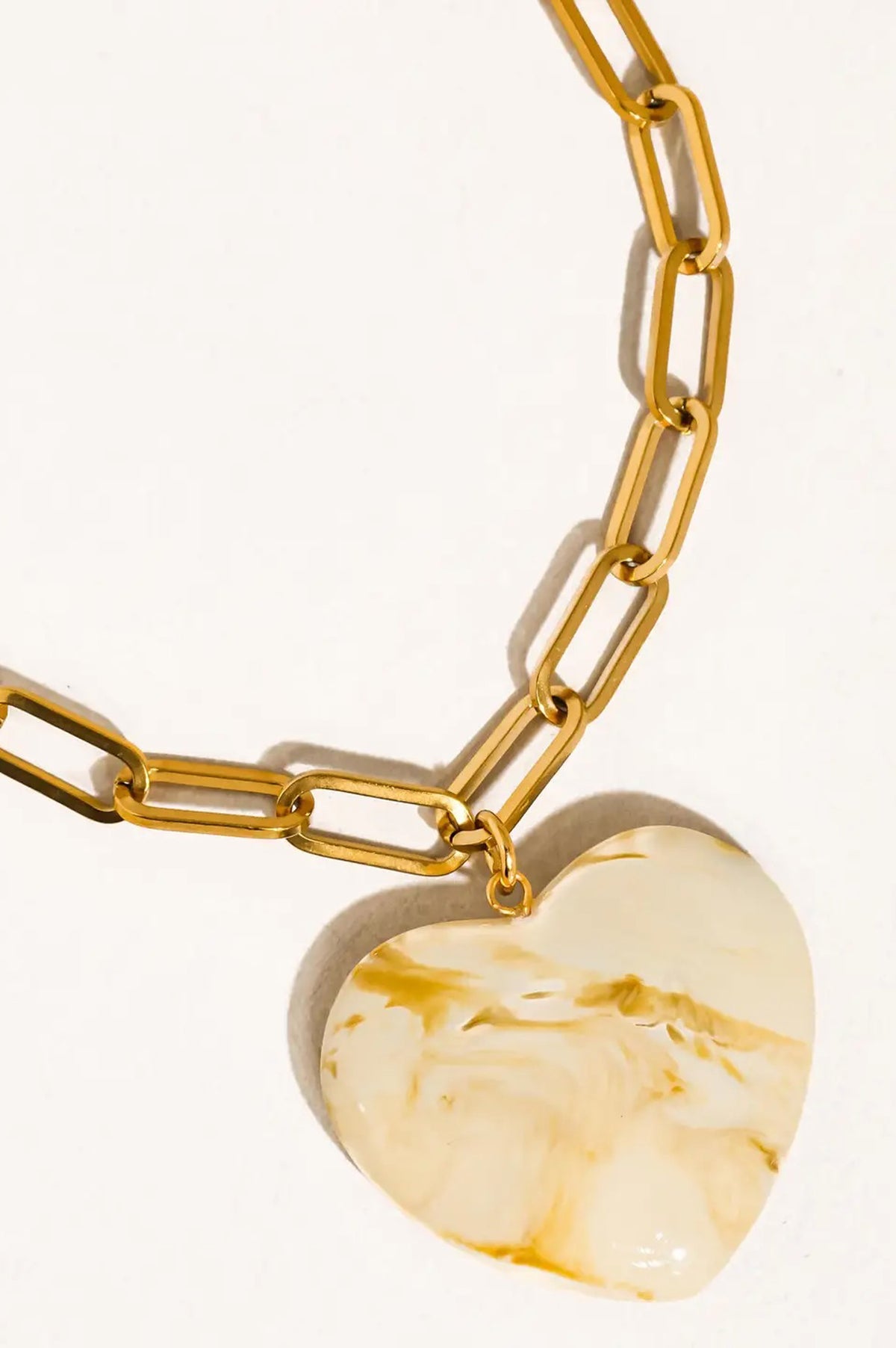 Rouelle Heart Chain Necklace