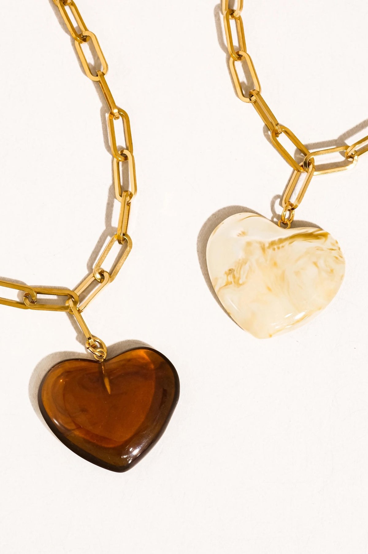 Rouelle Heart Chain Necklace