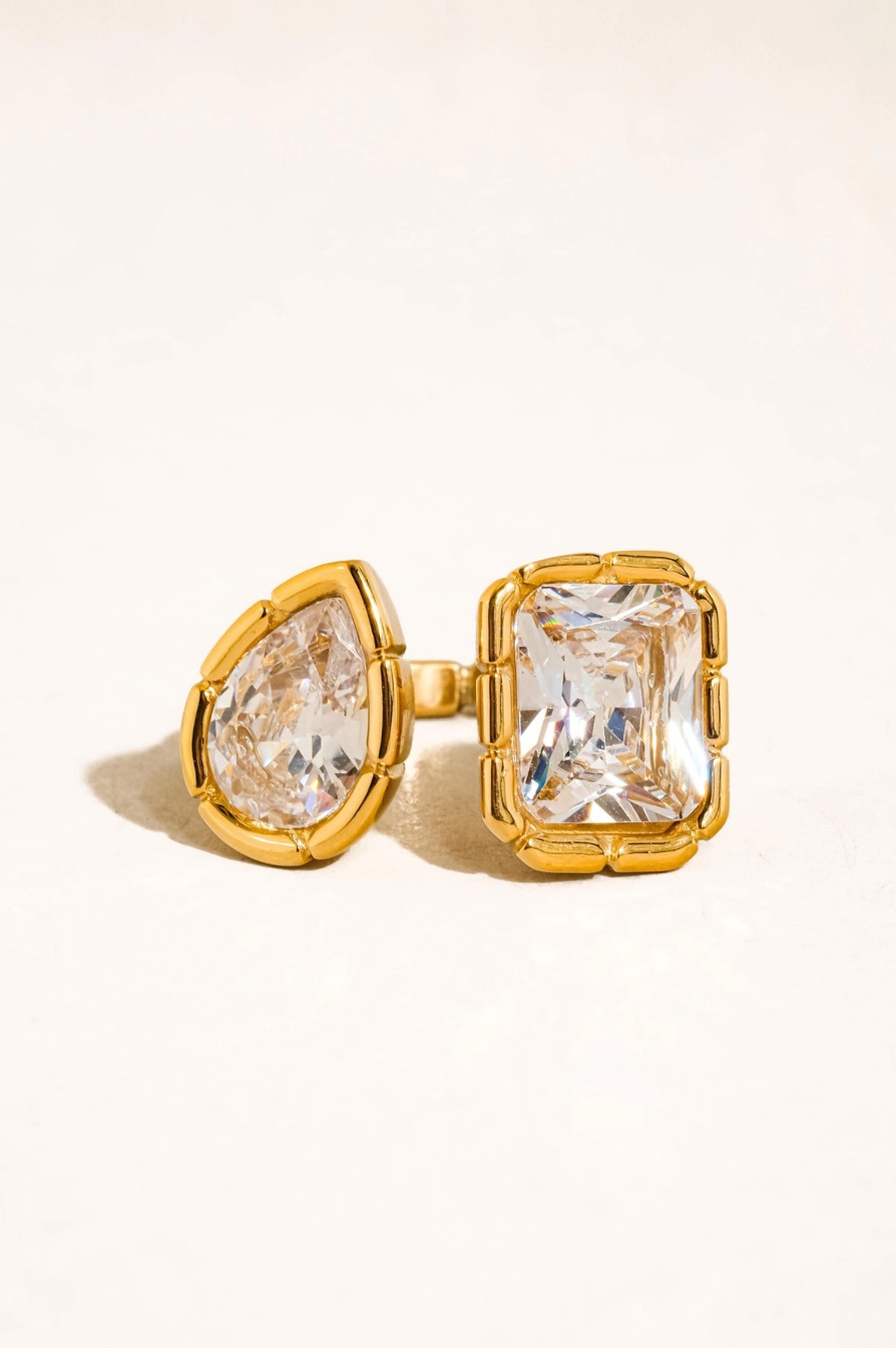 SERREA CZ ADJUSTABLE RING